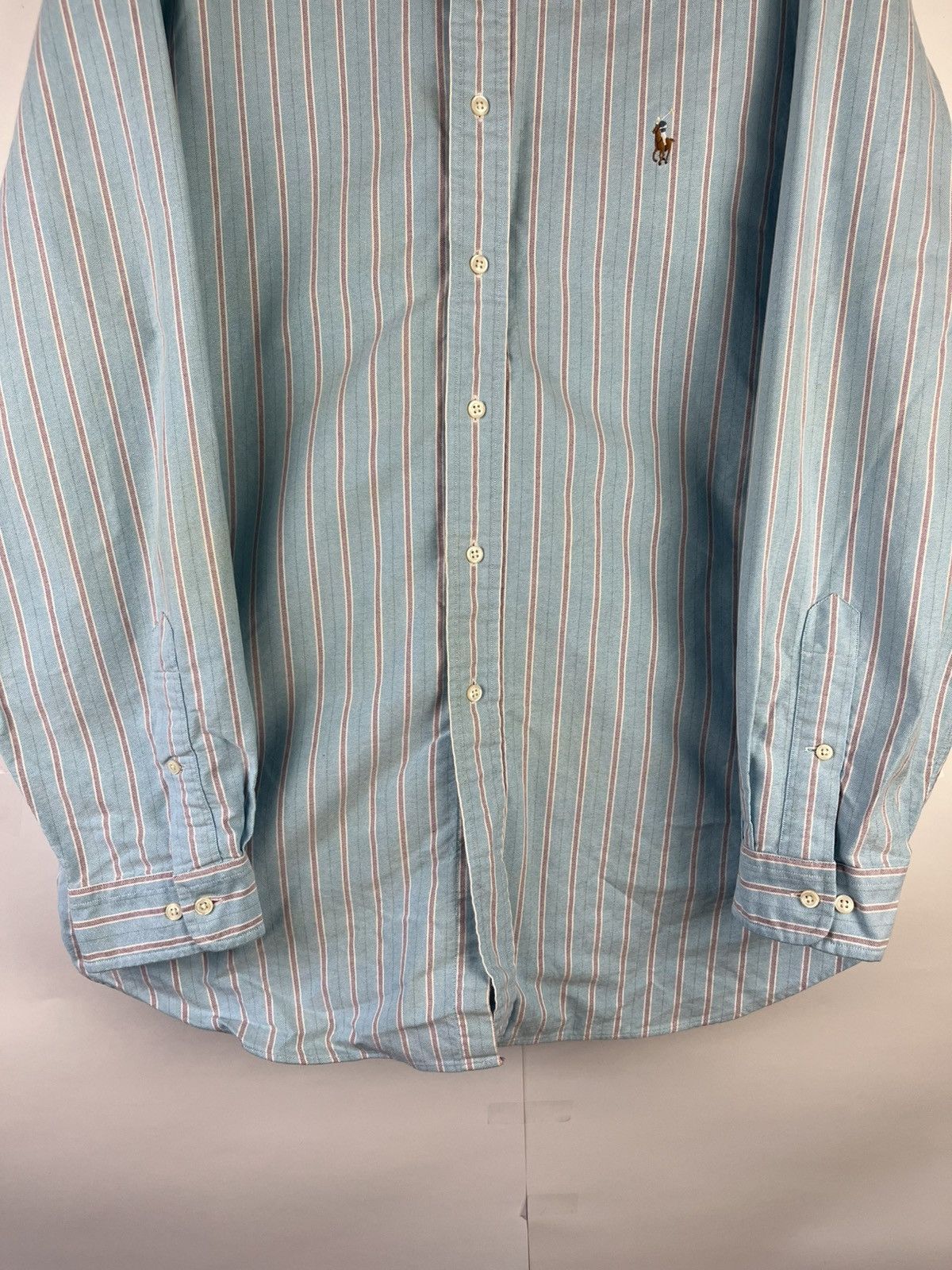 Ralph Lauren Ralph Lauren Vintage Stripped Cotton Shirt Button Up Size US XXL / EU 58 / 5 - 4 Thumbnail