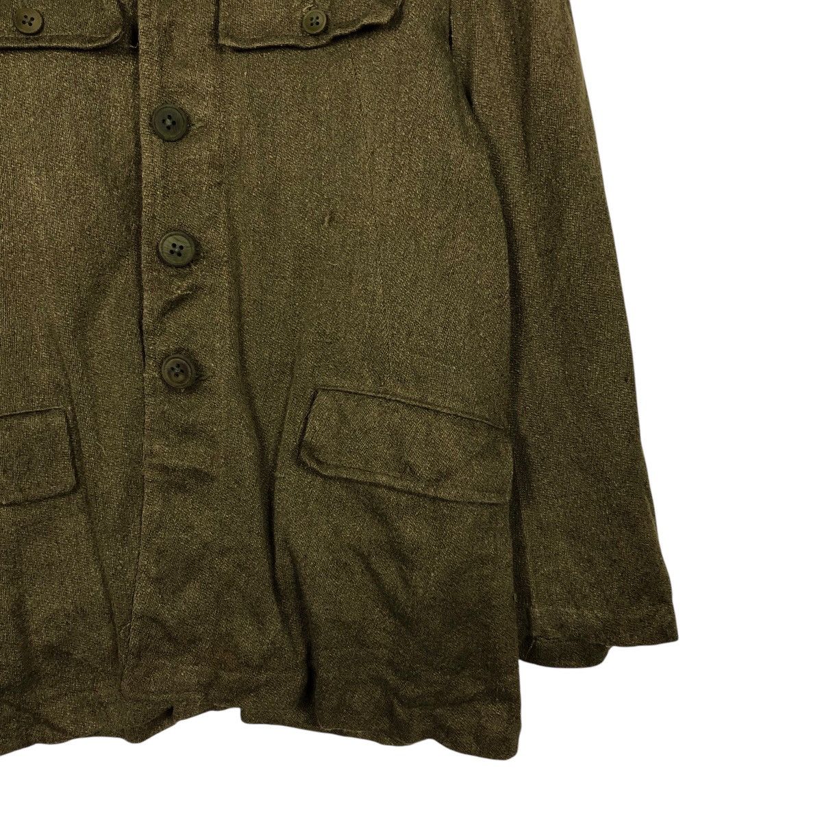 Vintage 📌Vintage Chore Worker Military Jacket US Navy Army Size US M / EU 48-50 / 2 - 6 Thumbnail