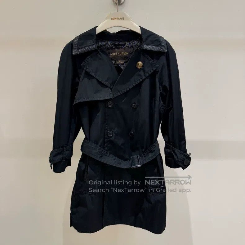 Louis Vuitton Louis Vuitton Black 9-point sleeve design with lambskin st Size XS / US 0-2 / IT 36-38 - 1 Thumbnail