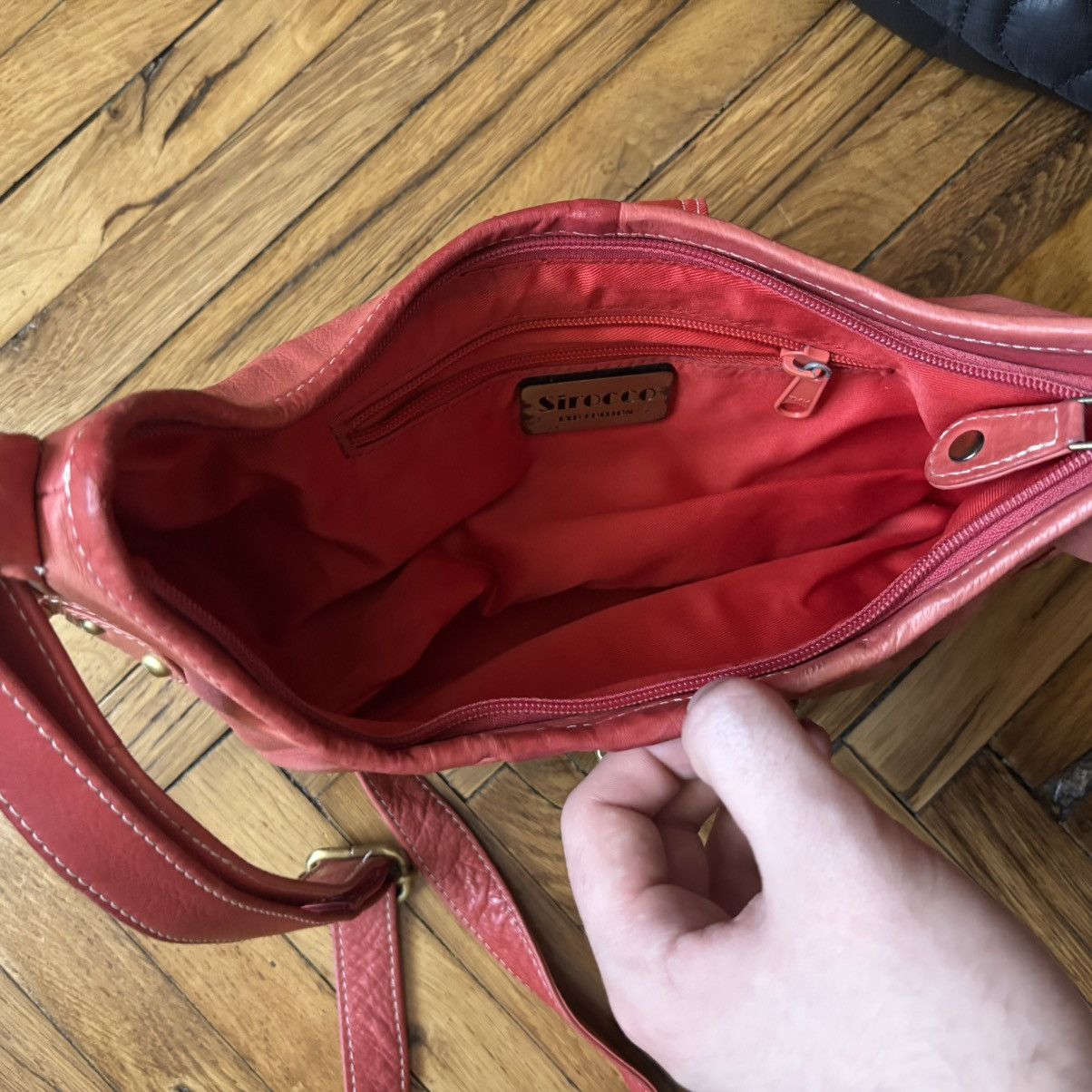 Hysteric Glamour × Le Grande Bleu (L.G.B.) Vintage Pink Tribal Sirocco Balenciaga Style Leather Bags Size ONE SIZE - 5 Thumbnail