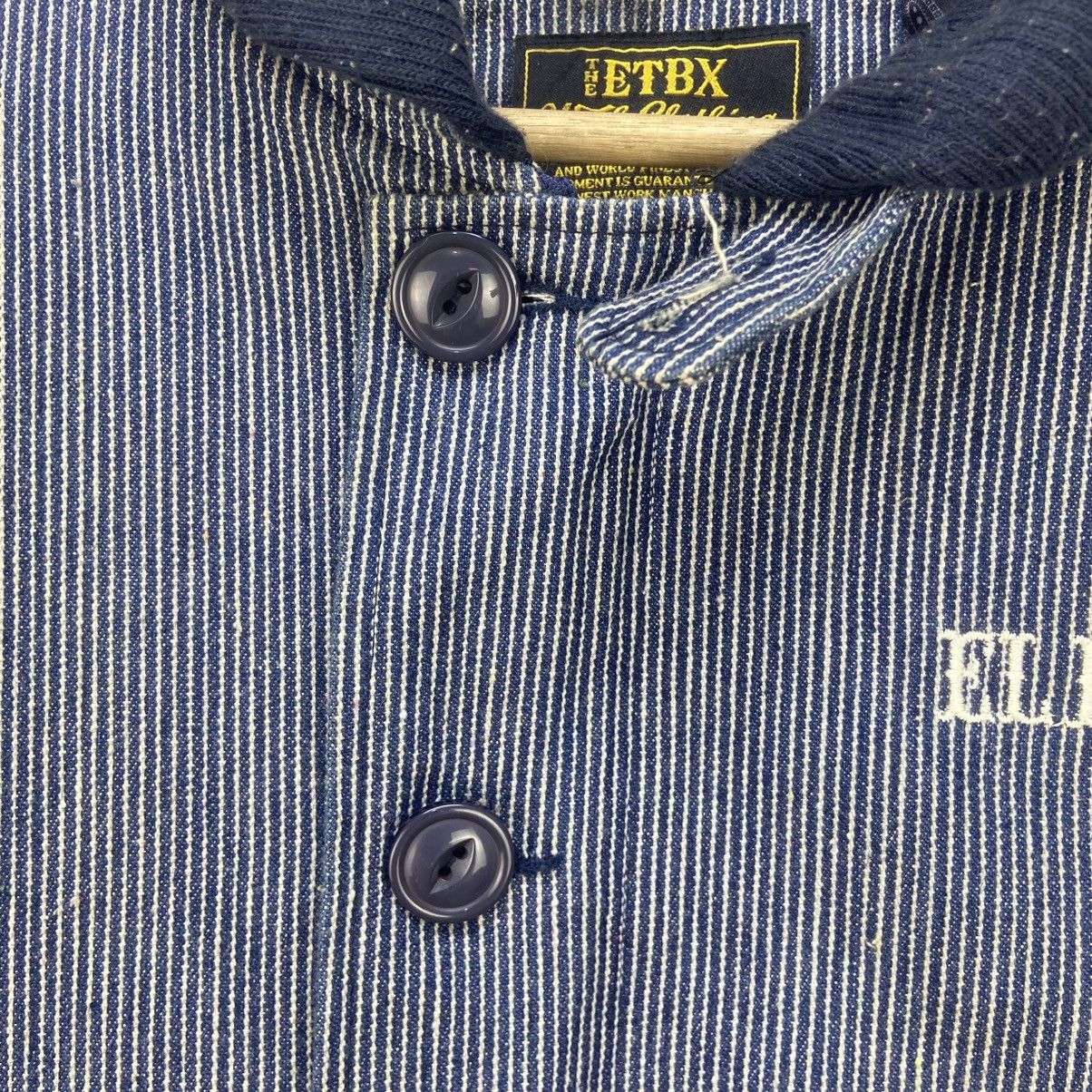 Japanese Brand Etbx Work Clothing Living & Dead Eldorado Hickory Stripe Size US S / EU 44-46 / 1 - 9 Thumbnail