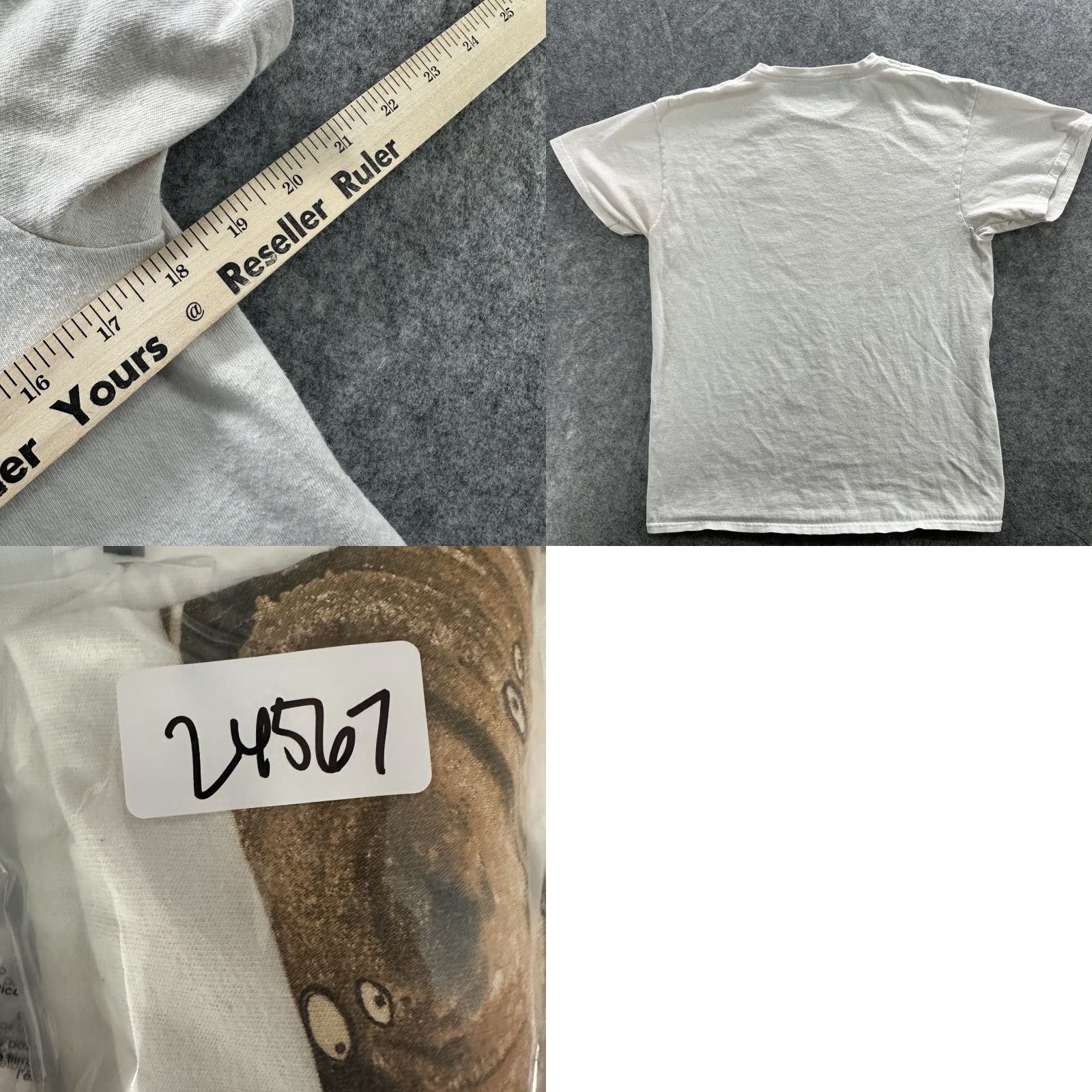 Peanuts Funny Peanut Butter Shirt Large White Cartoon Graphic Tee Food Peanuts Jar Mens Size US L / EU 52-54 / 3 - 8 Thumbnail