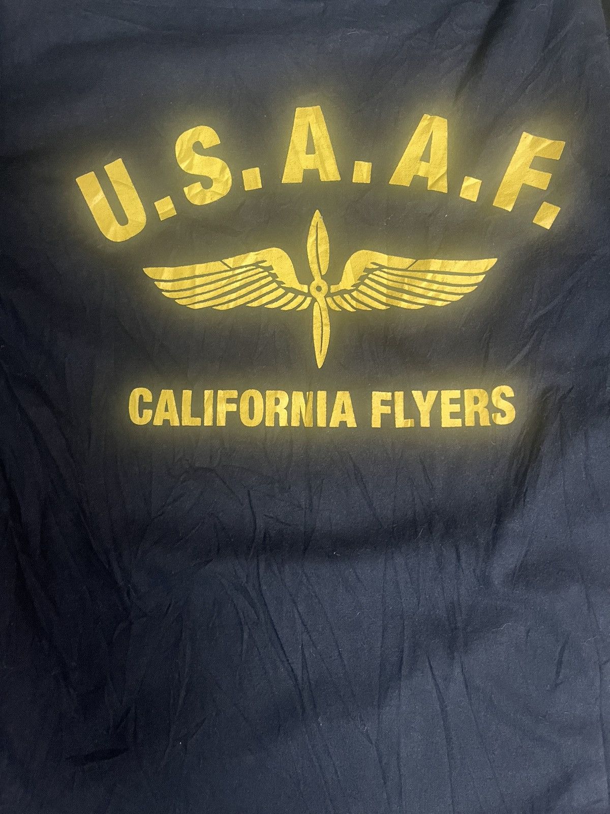 Japanese Brand USAAF California Flyers Beaumere Tshirt Army Size US L / EU 52-54 / 3 - 3 Thumbnail