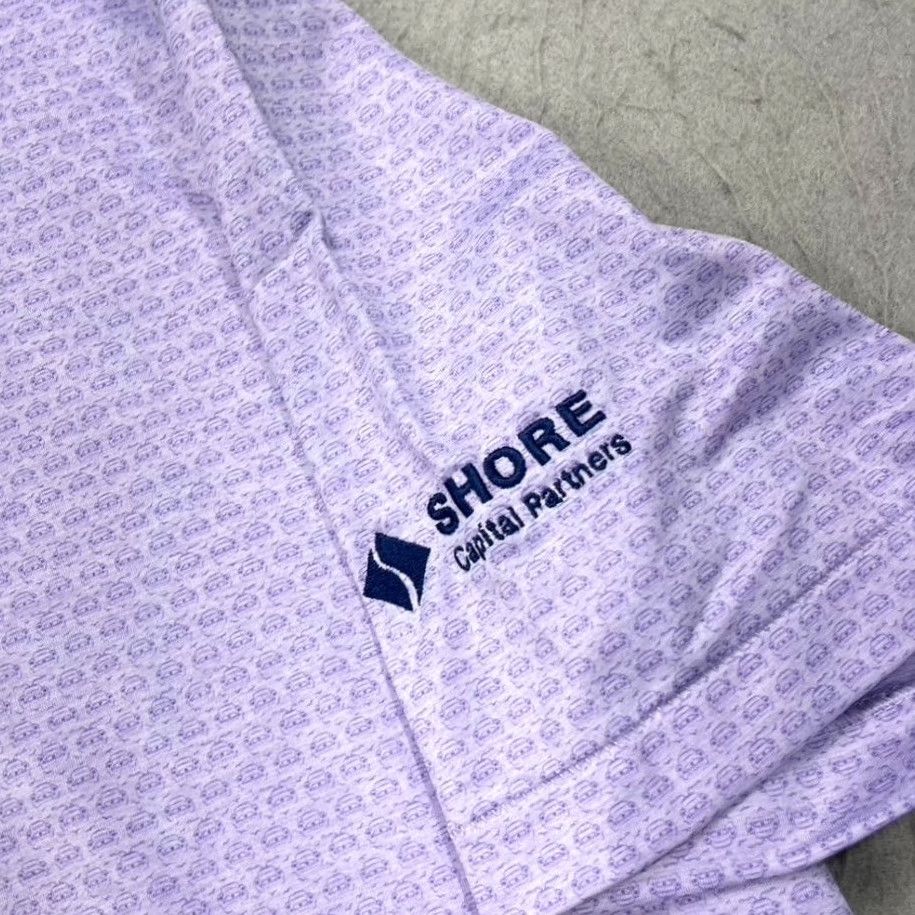 Peter Millar Peter Millar Polo Shirt Mens XL Purple Golf NWT Lightweight Breathable Logo Embroidered Short Sleeve Polo USA 90s? Size US XL / EU 56 / 4 - 4 Thumbnail