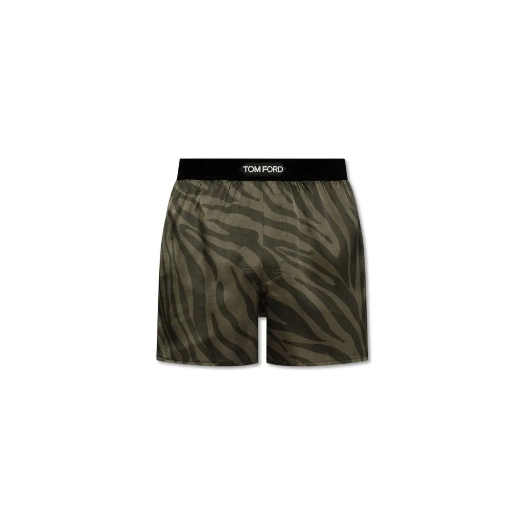 Tom Ford o1loc1c1225 Size: M / IST4LE4 Underwear Boxer in Army Green Size ONE SIZE - 1 Thumbnail