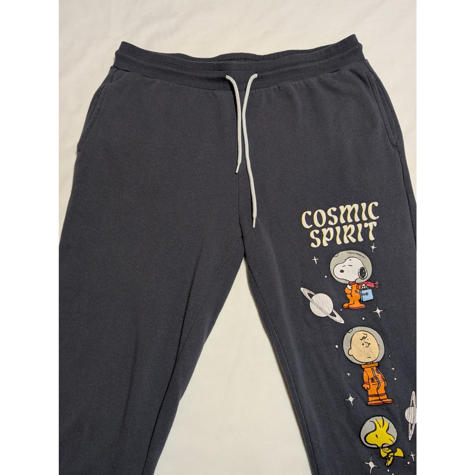 Peanuts Peanuts Tie Dye Cuff Graphic Print Joggers Sweatpants Size L Size 34" / US 12 / IT 48 - 3 Thumbnail