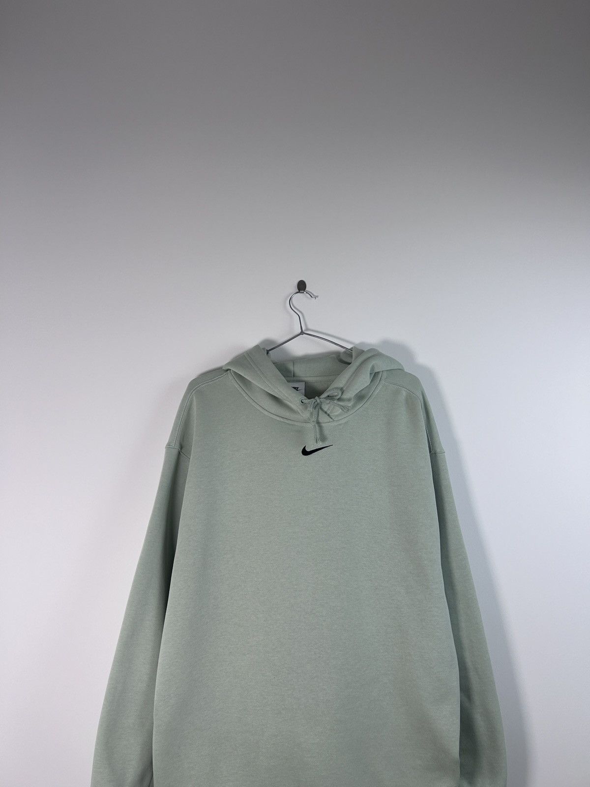 Nike × Vintage Nike Woman Center Swoosh Logo Hoodie Size S / US 4 / IT 40 - 1 Thumbnail