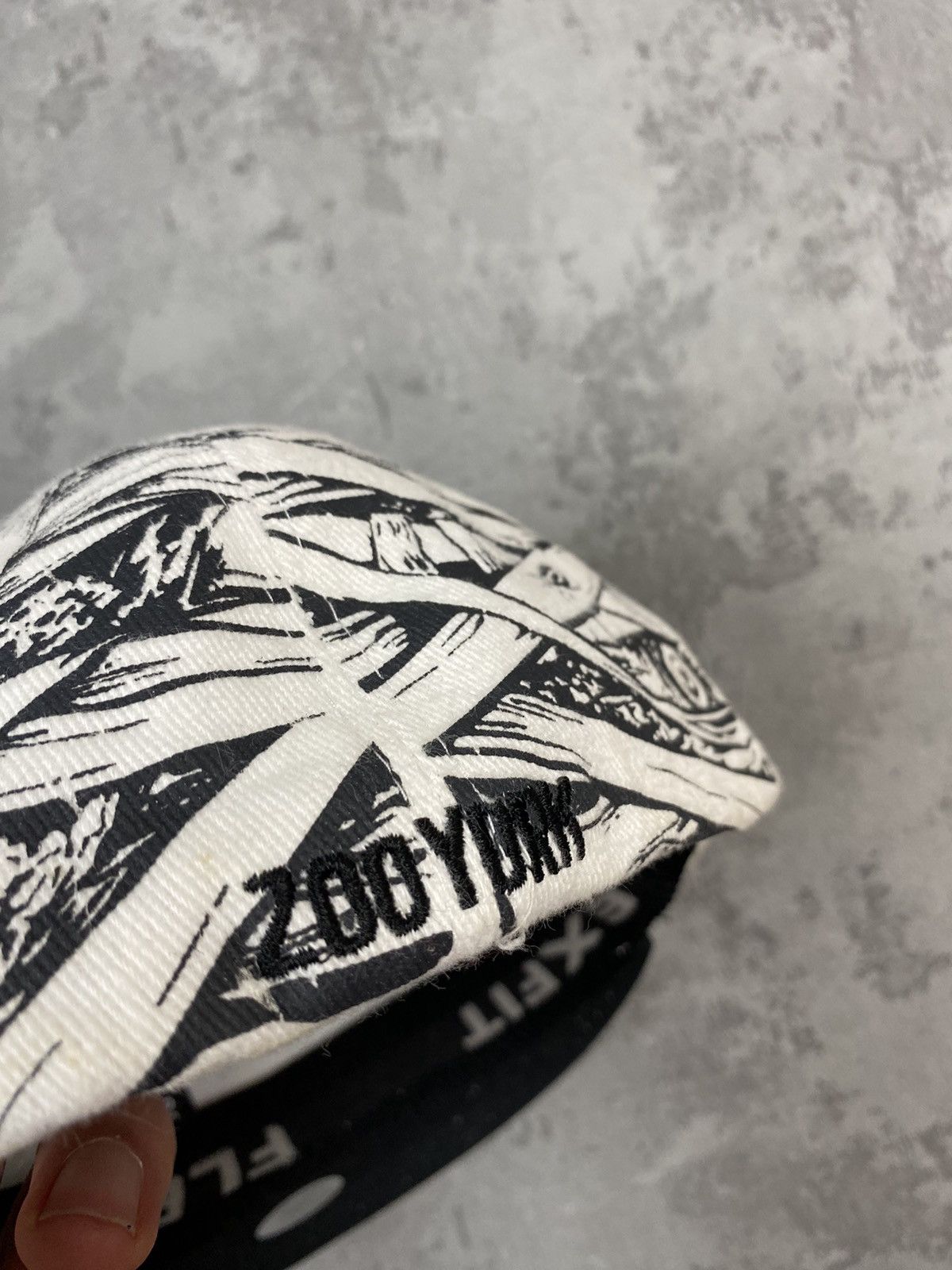 Vintage × Zoo York Vintage Y2K Zoo York Skate Fitted Hat L/XL Supreme New Era Size ONE SIZE - 6 Thumbnail
