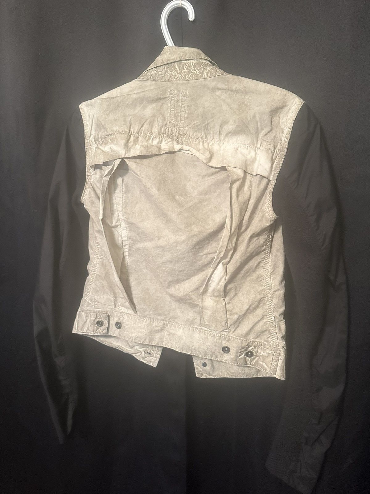Rick Owens Rick Owens Drkshdw Nylon Hybrid Jacket Size US S / EU 44-46 / 1 - 3 Thumbnail