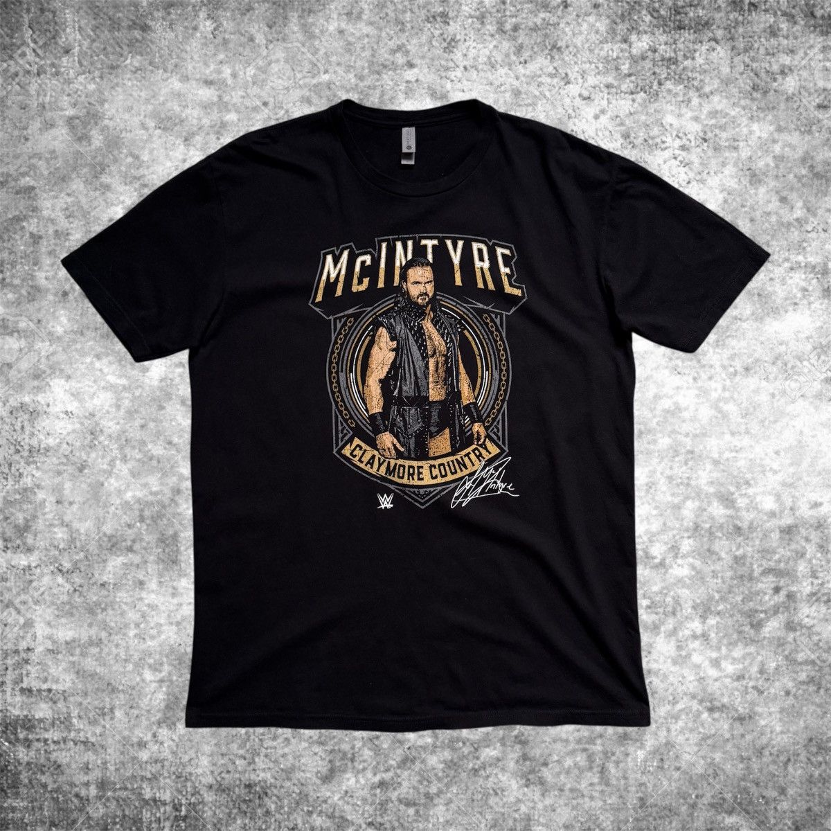 WWE WWE Drew McIntyre Claymore Country Tee Size US XL / EU 56 / 4 - 1 Thumbnail