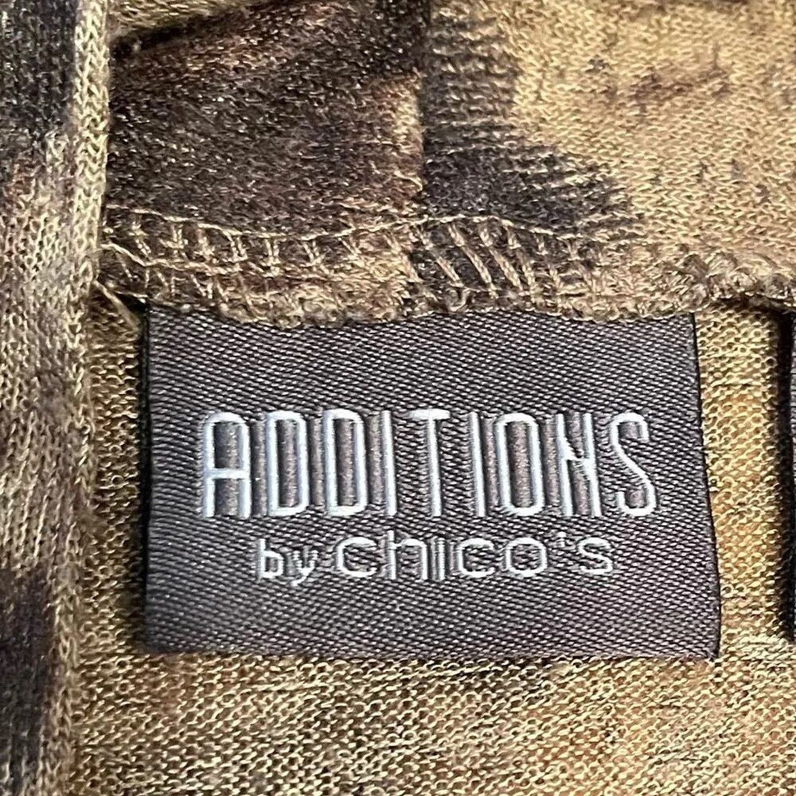 Chicos Additions by Chicos open front top, size 2 (Large) Size XS / US 0-2 / IT 36-38 - 2 Thumbnail