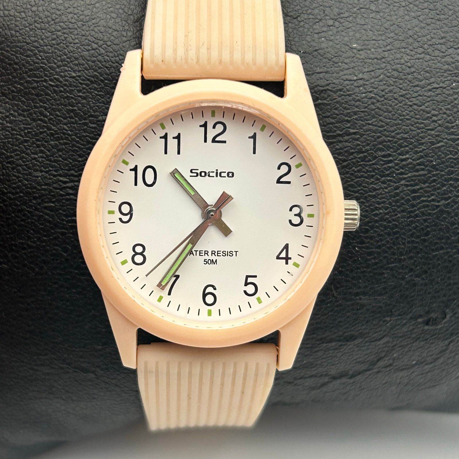 Other Socico Pink Watch 50M WR St. Steel, Working New Battery Size ONE SIZE - 1 Thumbnail