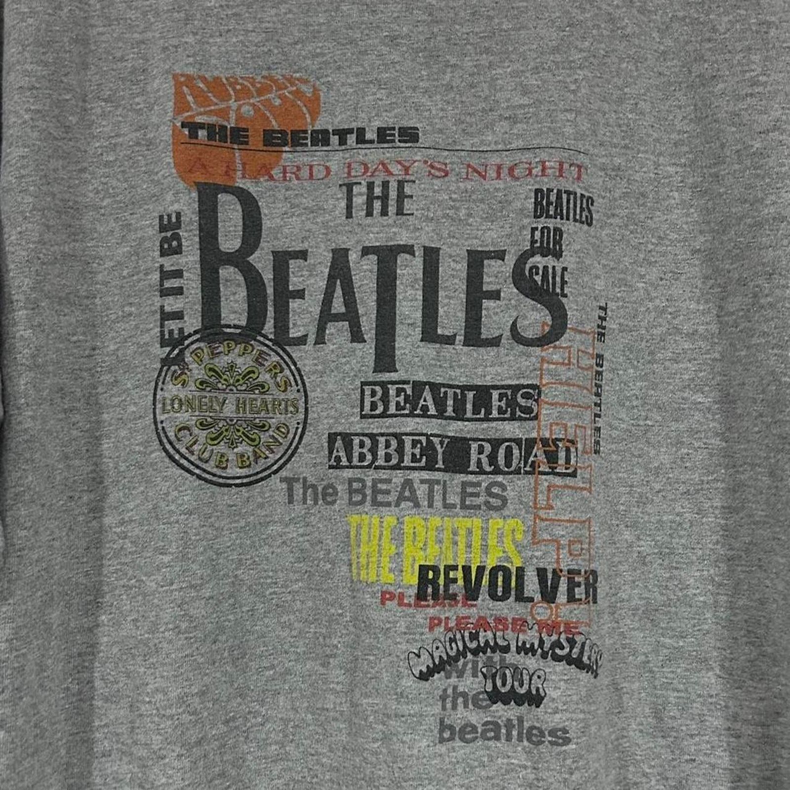 Other Vintage 2005 The Beatles Ringer Shirt Size US XL / EU 56 / 4 - 2 Thumbnail