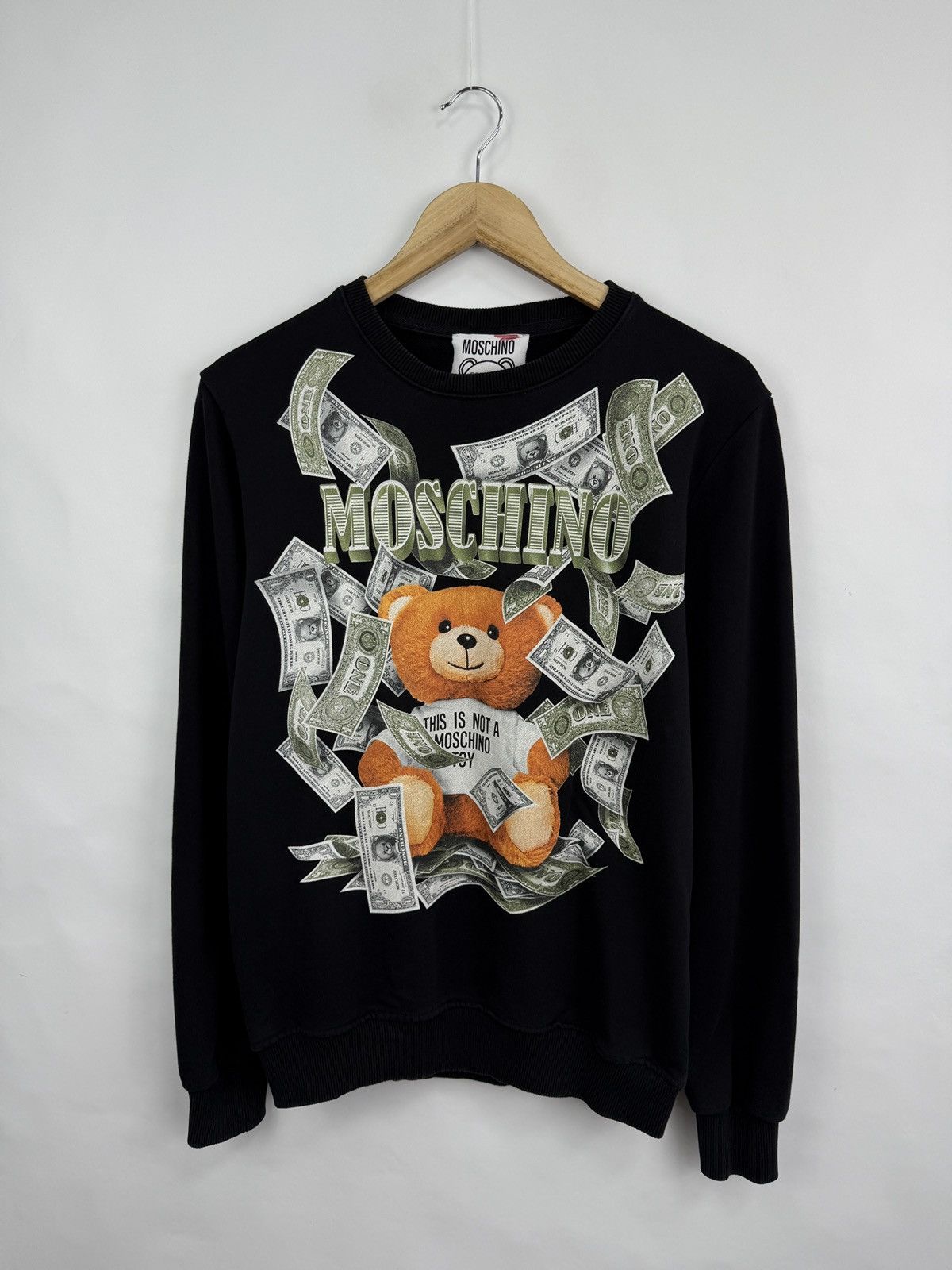 Moschino 🇮🇹 Moschino Couture Milano This is Not A Toy Sweatshirt Rare Size US M / EU 48-50 / 2 - 3 Thumbnail