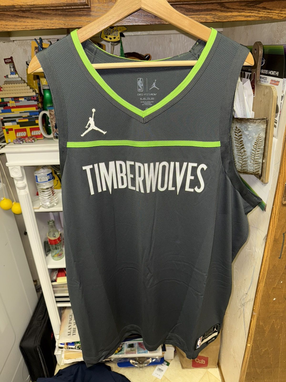 Nike Minnesota Timberwolves Jordan Brand Player Jersey - Size 2XL Size US XXL / EU 58 / 5 - 1 Thumbnail