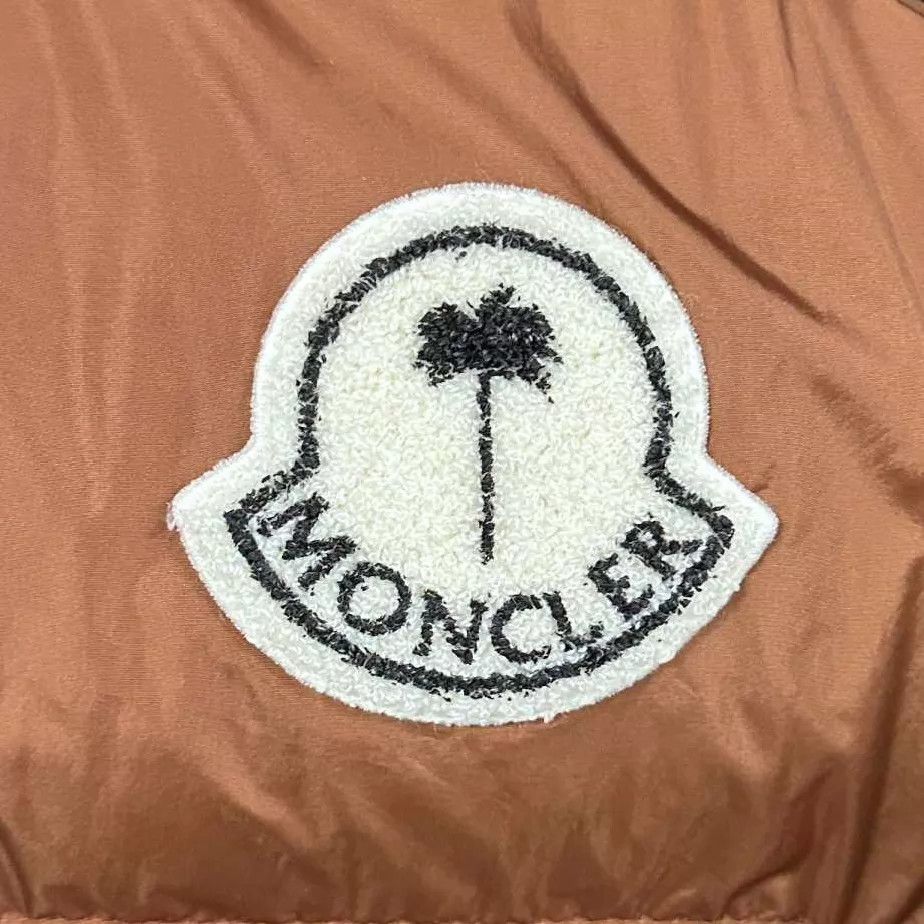 Moncler MONCLER x PALM ANGELS FW21 Colorblock Logo Puffer Jacket Size XS / US 0-2 / IT 36-38 - 7 Thumbnail