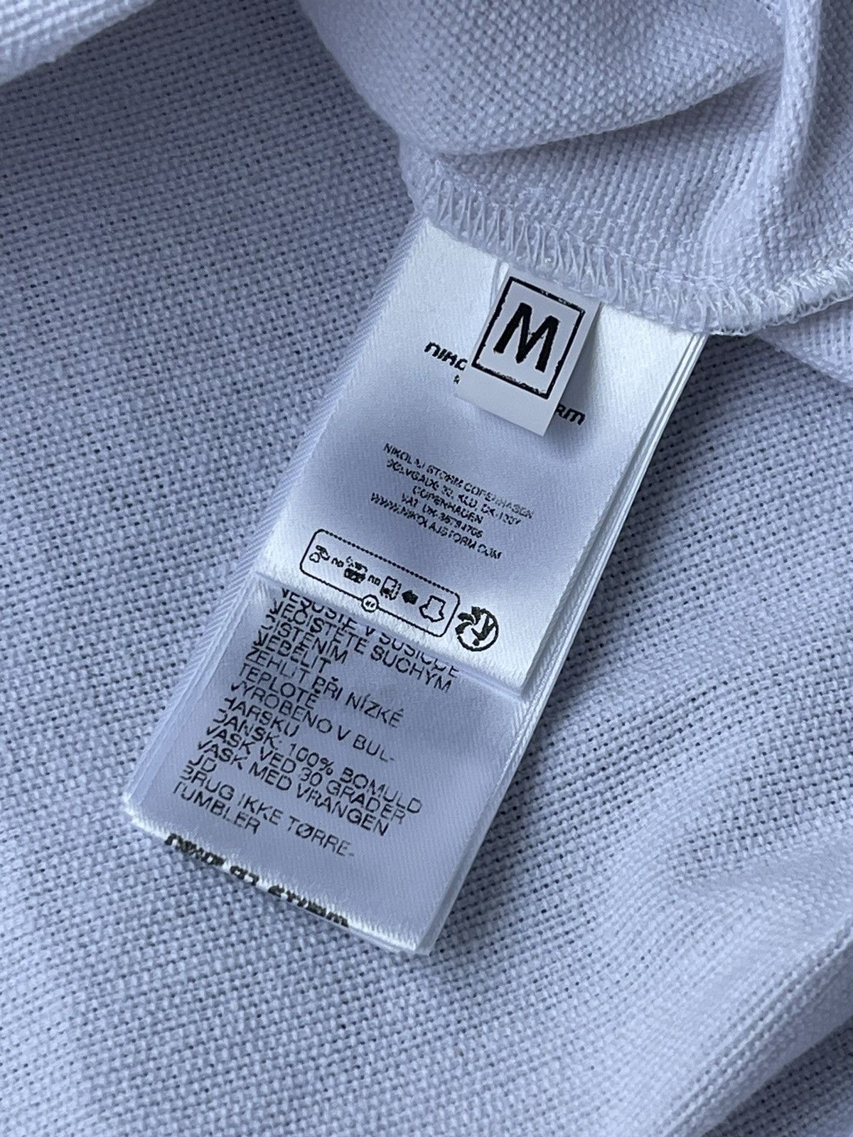 Other !DS! SS23 Nikolaj Storm Suarezito White Oversized Shirt Size US M / EU 48-50 / 2 - 21 Thumbnail