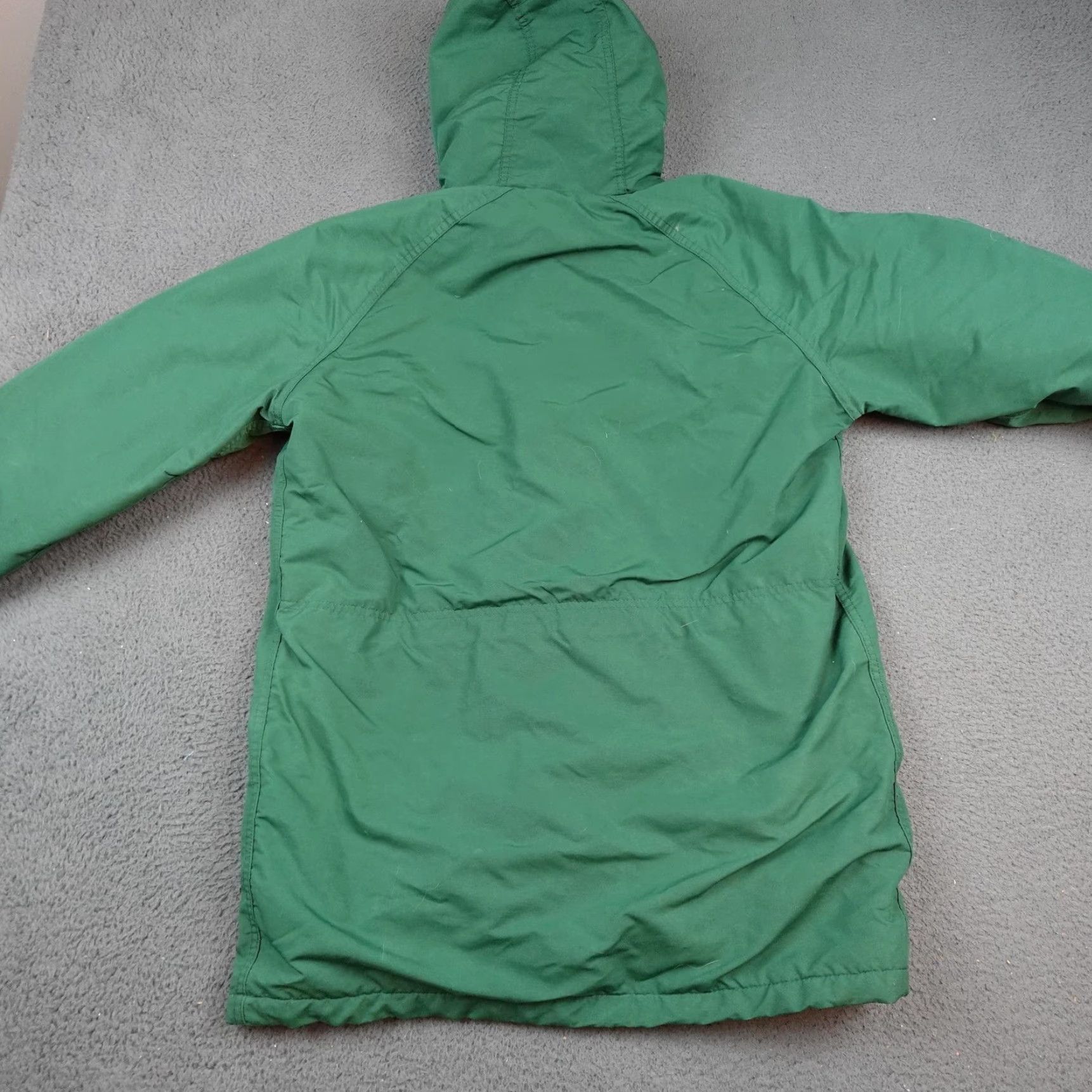 Vintage VINTAGE L.L. Bean Baxter State Parka Coat Mens M Green Wool Lined USA 80s Parka Wool Lined Hooded Zipper Pockets Size US M / EU 48-50 / 2 - 7 Thumbnail