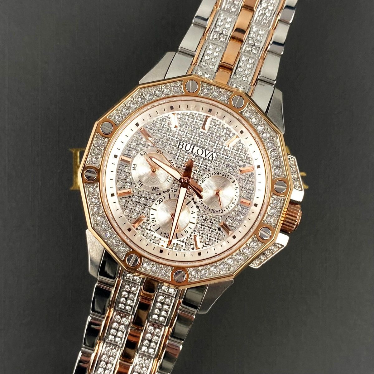 Bulova Bulova Octava 98C133 Quartz 41.5mm Quartz Crystal Dial | Grailed