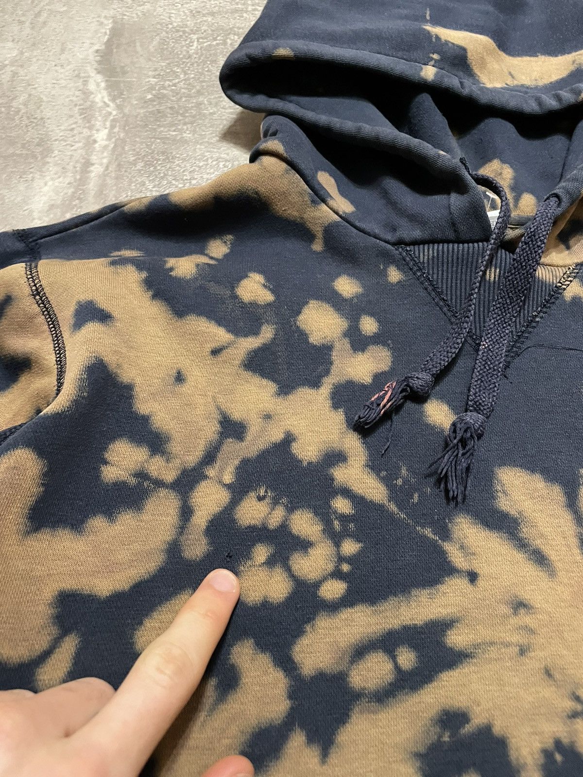 Nike Vintage Nike Swoosh Logo Custom Tie Dye Hoodie Size US M / EU 48-50 / 2 - 10 Thumbnail