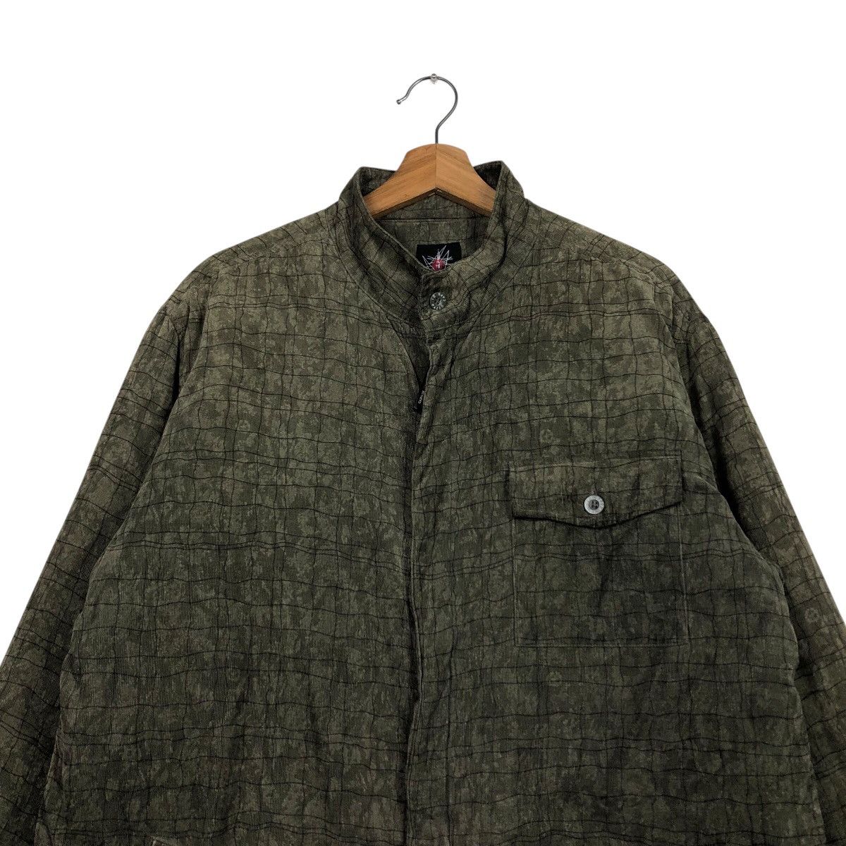 Japanese Brand Capo Di Pazzo Minimalist Stand-Neck Quilted Coat Size US L / EU 52-54 / 3 - 4 Thumbnail