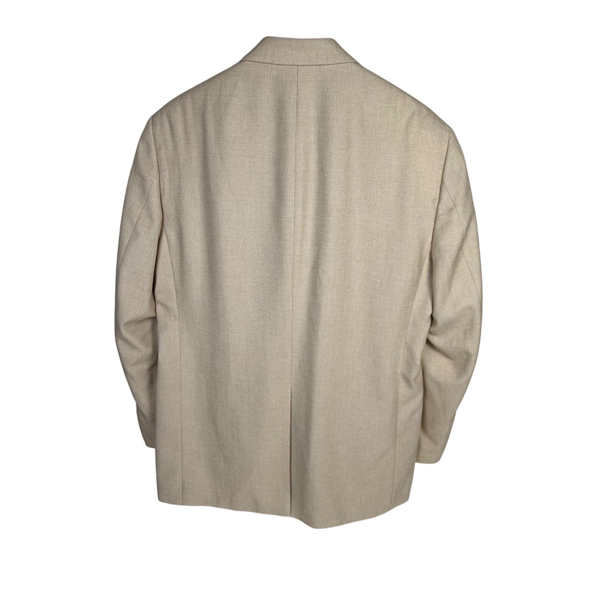 Chaps Chaps Ralph Men's Lauren 2-Button Blazer Beige Sport Coat Ja Size 42R - 2 Thumbnail