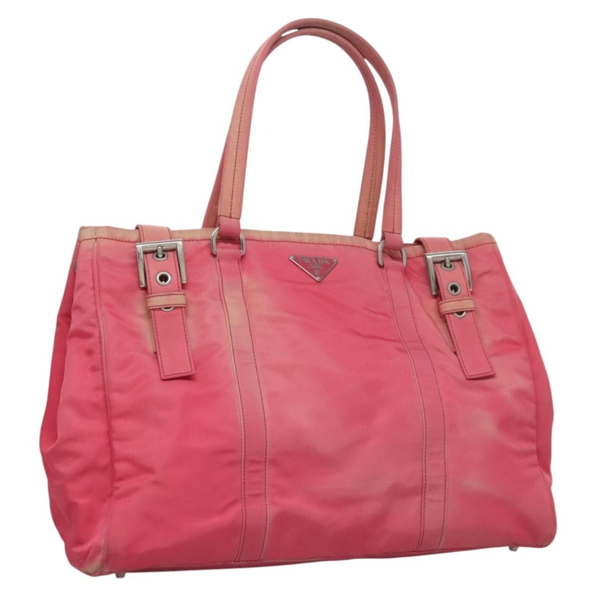 Prada PRADA Tote Bag Nylon Pink Size ONE SIZE - 1 Thumbnail
