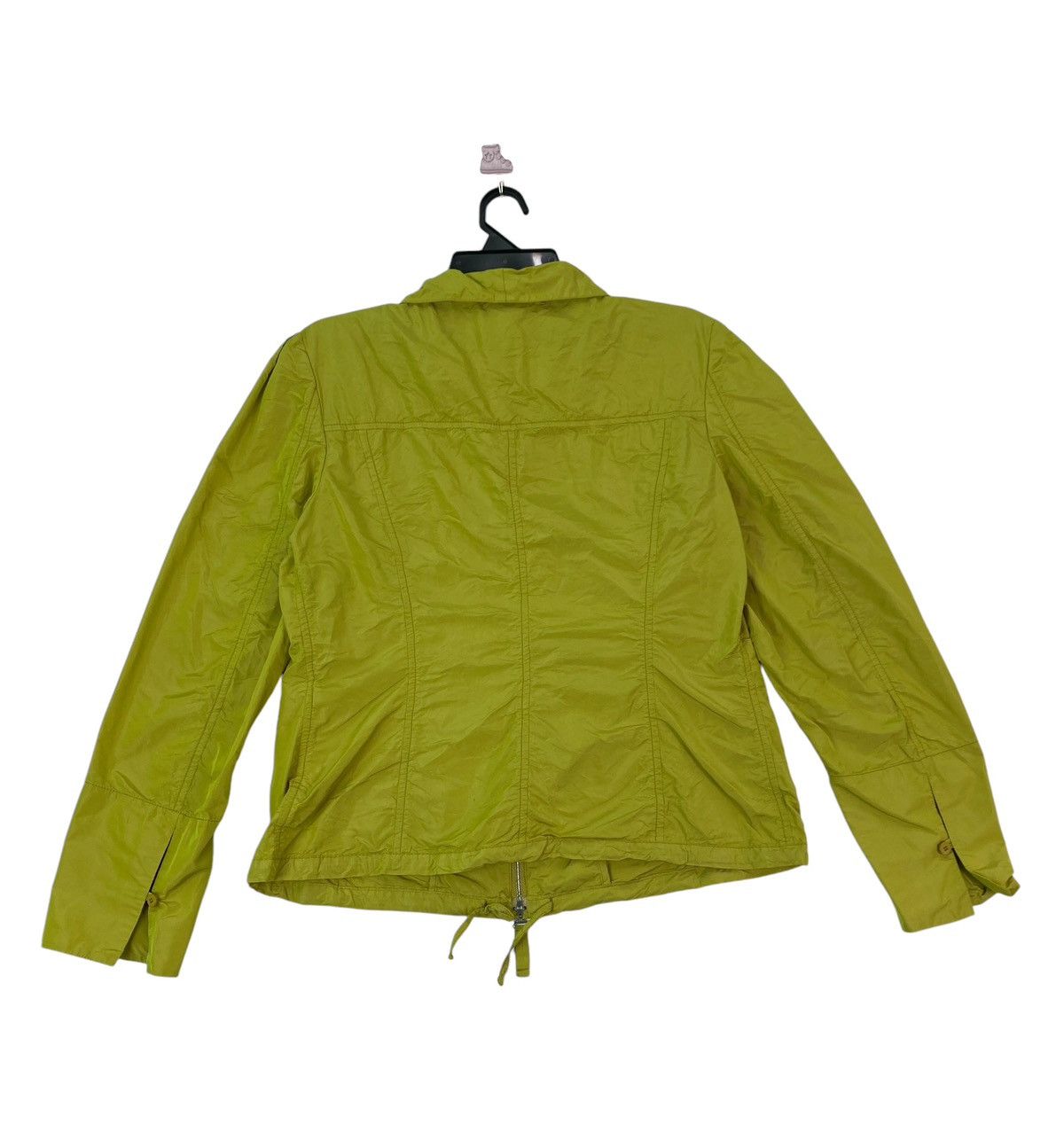 Vintage Rare Kriziapoi by Krizia neon green crop jacket Size XL / US 12-14 / IT 48-50 - 4 Thumbnail