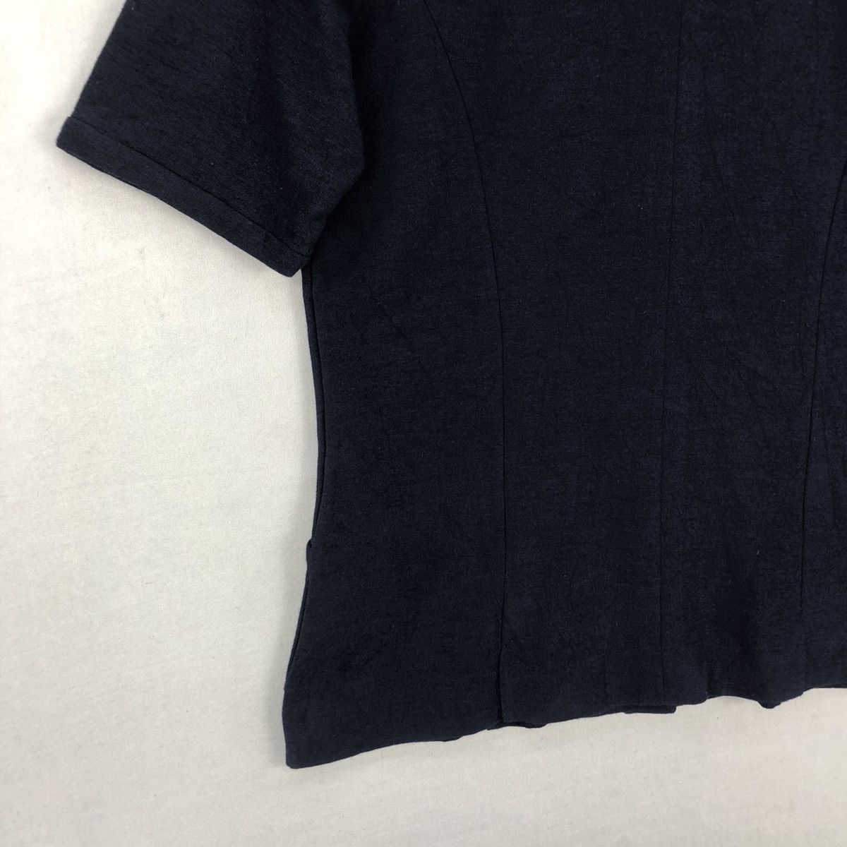 Zephyr 🇯🇵Vintage Zephyr Elastic Button Up Shirt Size S / US 4 / IT 40 - 11 Thumbnail