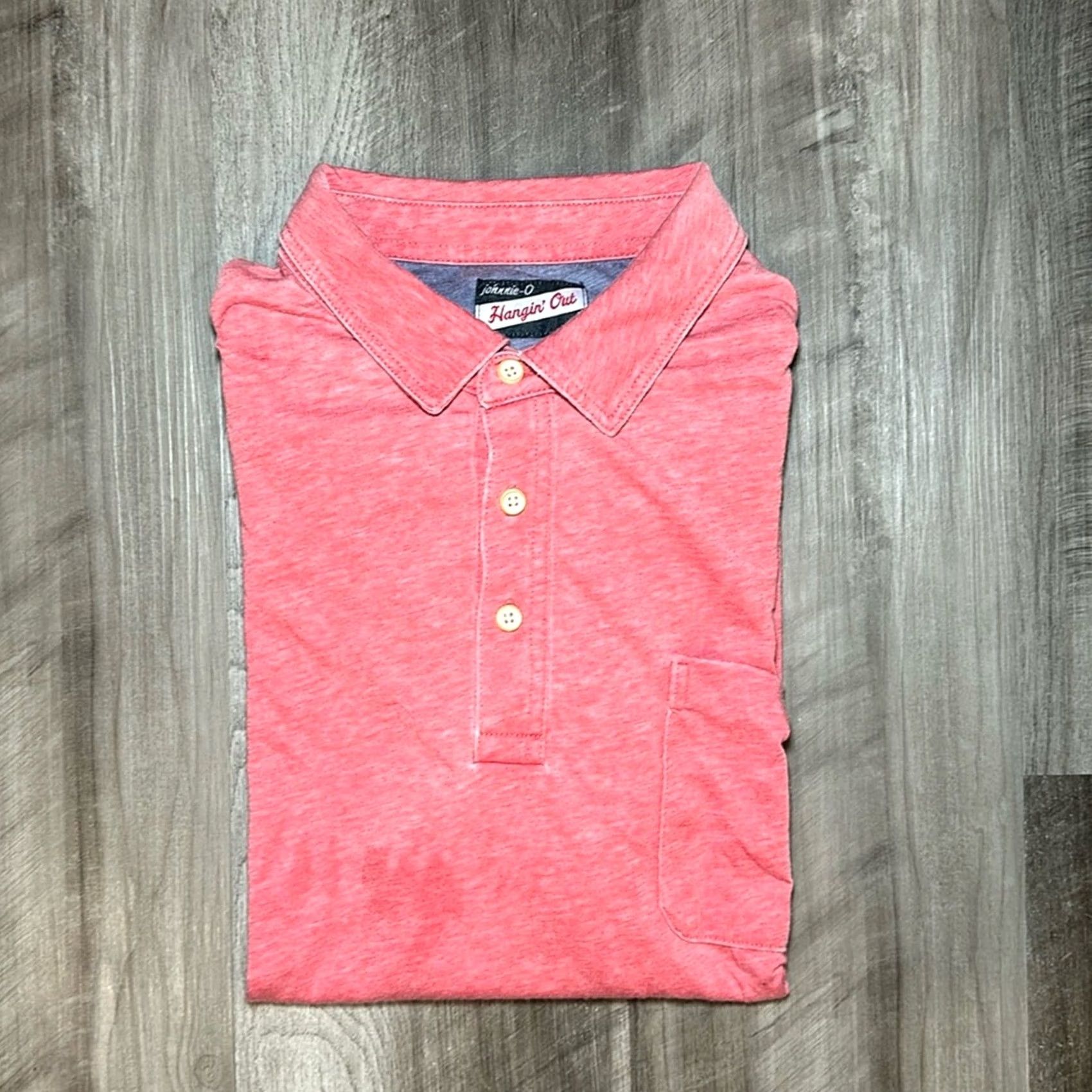 johnnie-O johnnie-O Polo Shirt XL Men Red Size US XL / EU 56 / 4 - 2 Thumbnail