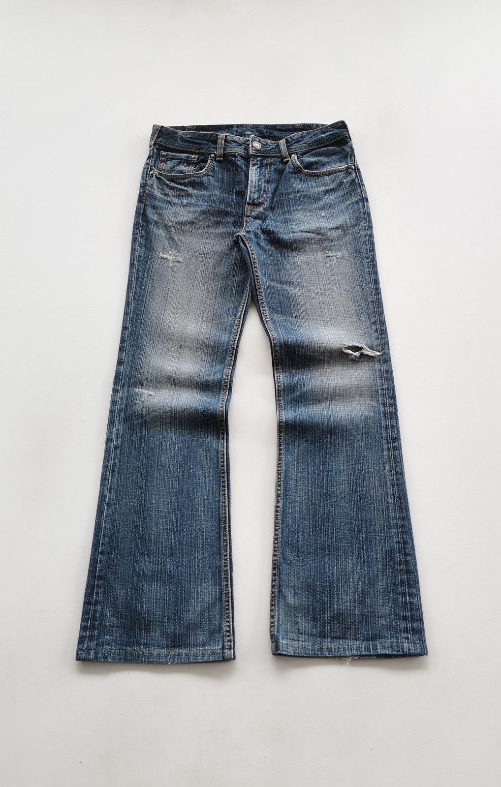 Japanese Brand Bootcut Denim Craft Japan Jeans Size US 31 - 1 Thumbnail
