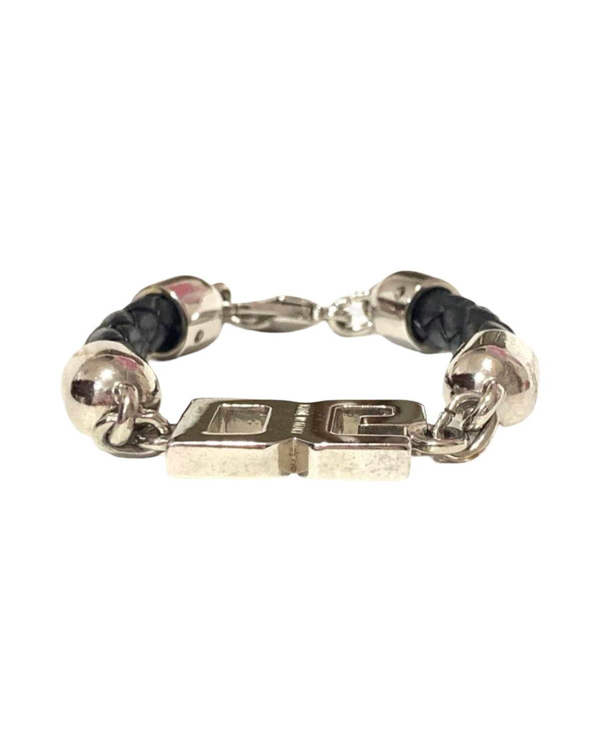 Dolce & Gabbana Dolce & Gabbana Steel Braided Logo Bracelet Size ONE SIZE - 3 Thumbnail
