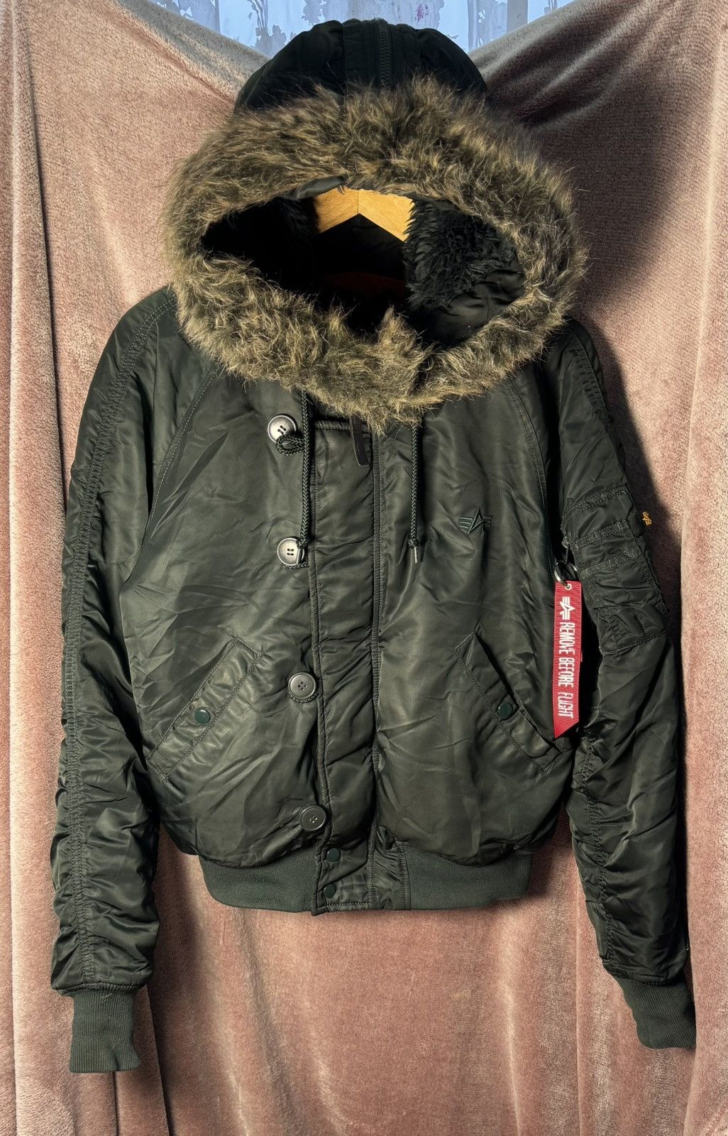 💥 crazy alaska bomber alpha industries ✅