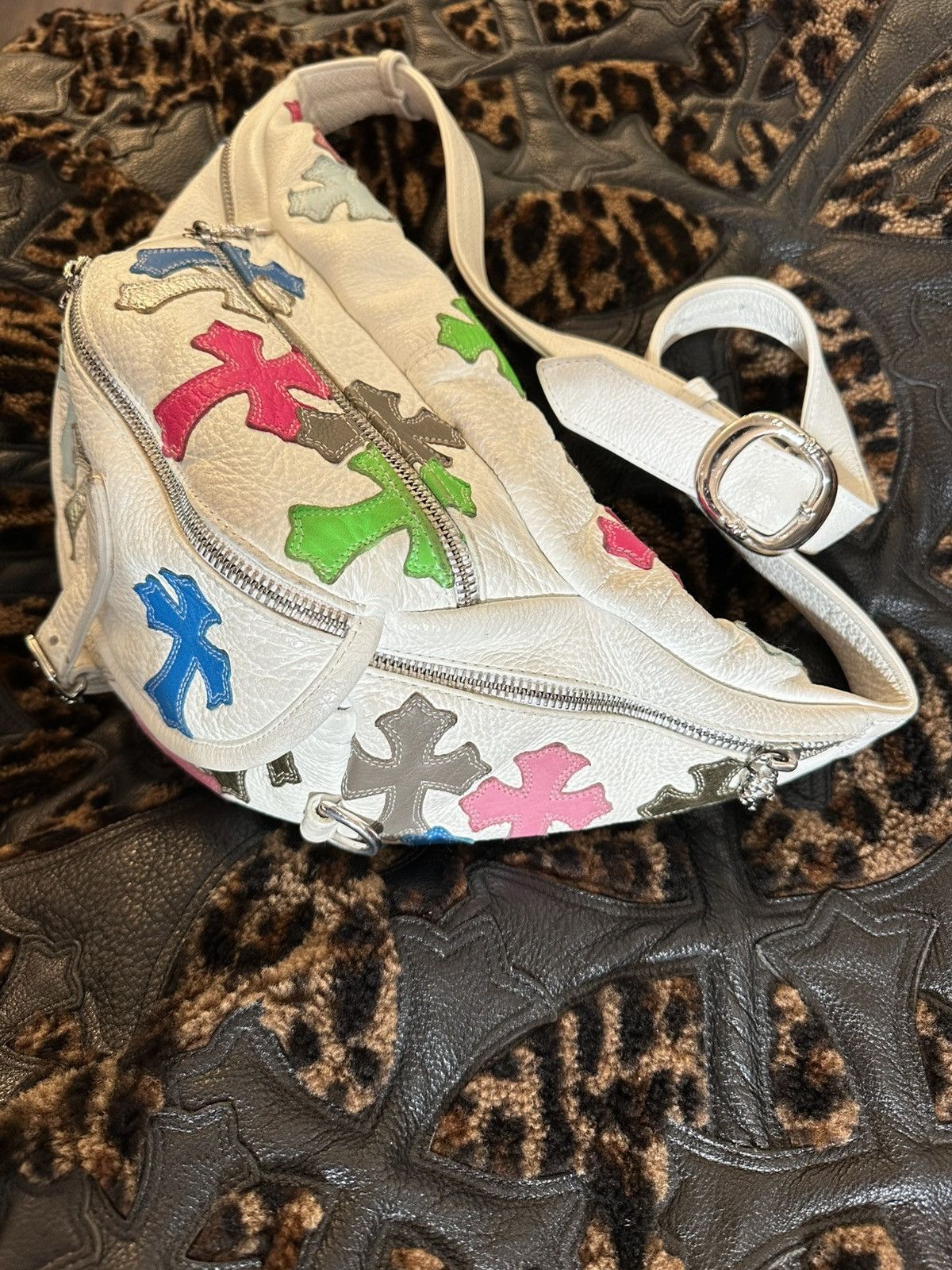 Chrome Hearts CHROME HEARTS MUTLI PATCH SNAT BAG Size ONE SIZE - 3 Thumbnail