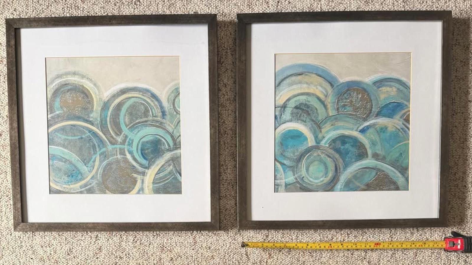 Other Set of 2" Variation Blue Gray II " 2 - Pieces 1764 Size ONE SIZE - 1 Thumbnail