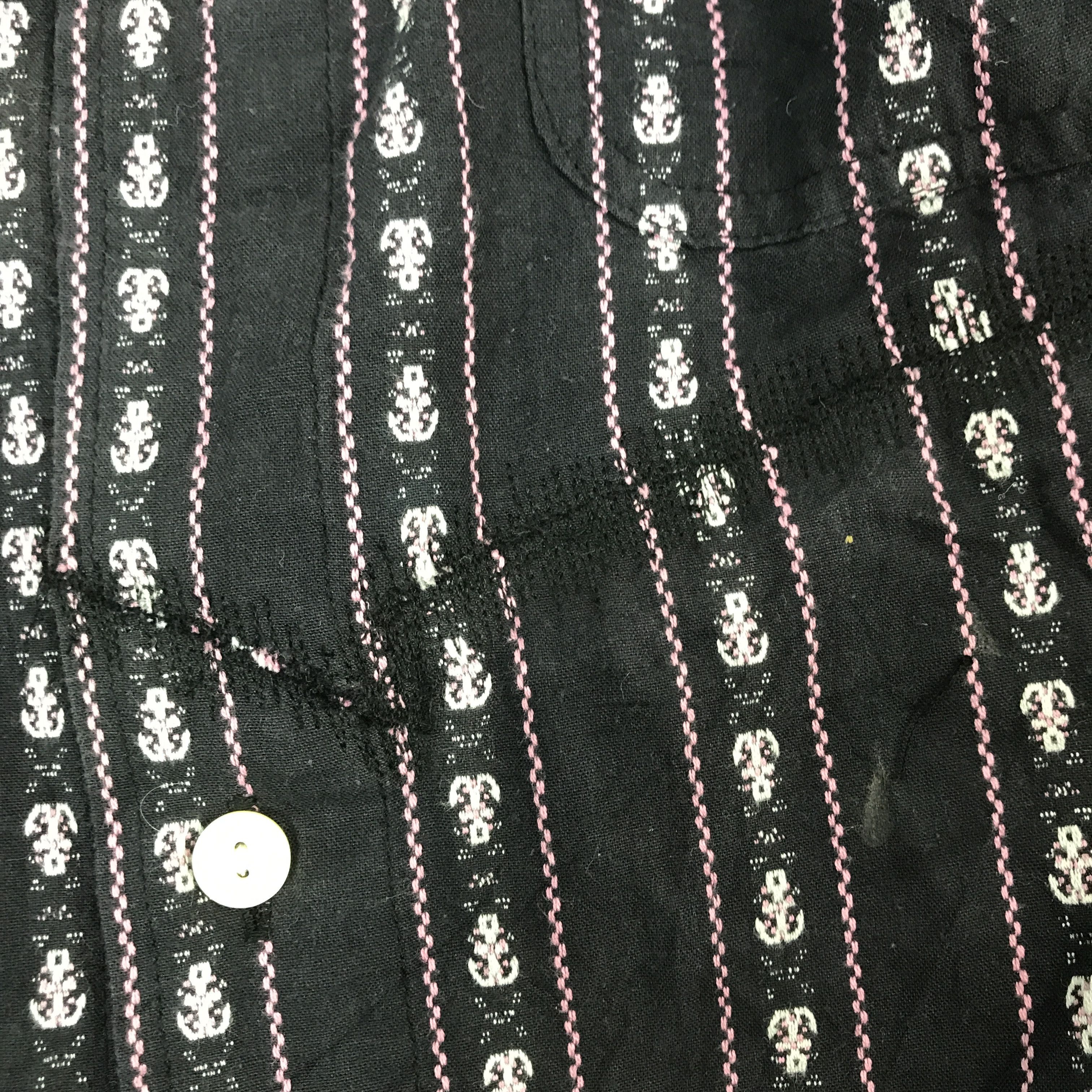 Japanese Brand × Sugar Cane × Vintage Vintage Sugar Cane Striped Navajo Button up Shirt Size US M / EU 48-50 / 2 - 9 Thumbnail