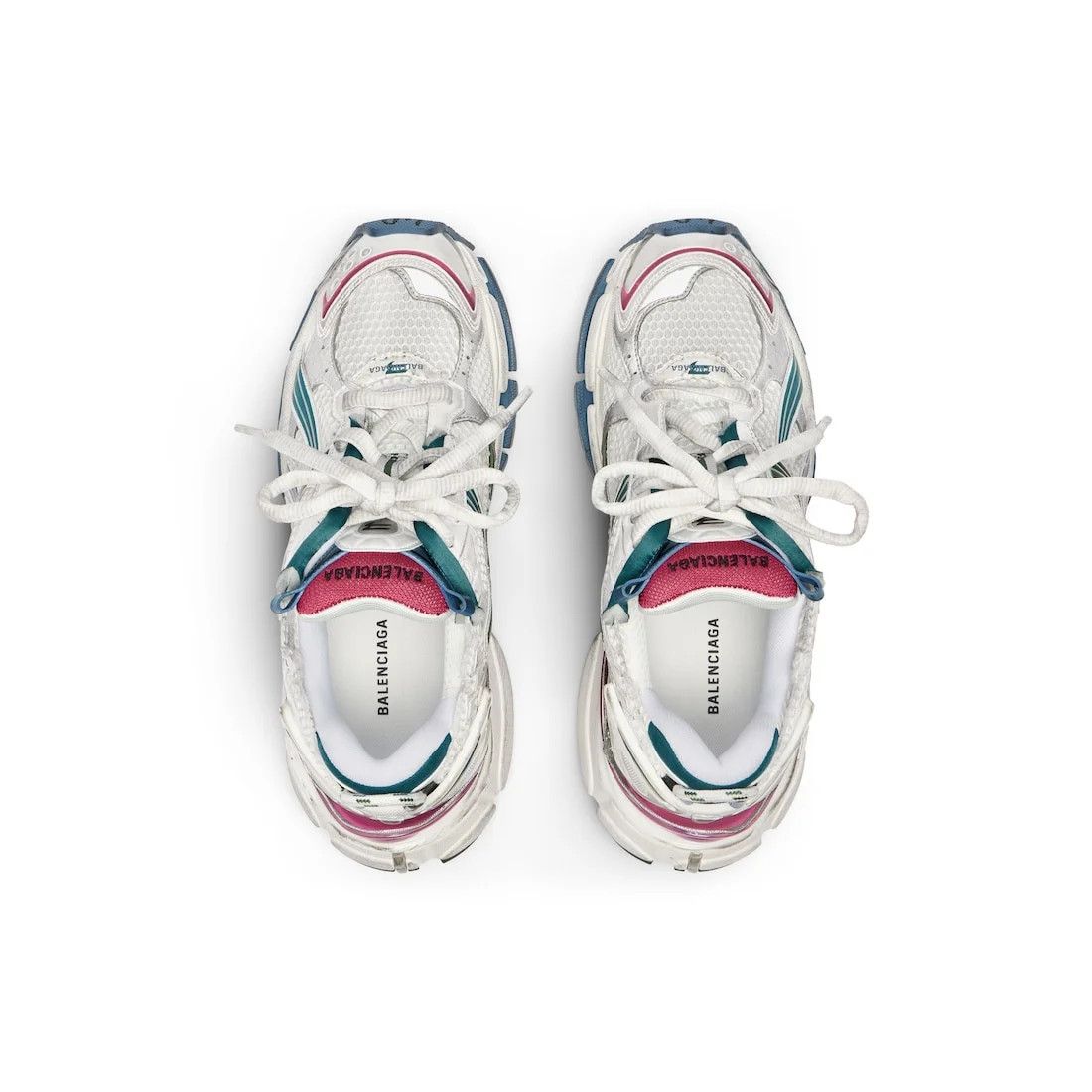 Balenciaga os11x0526 Runner Sneakers in Multicolor Size US 11 / IT 41 - 3 Thumbnail