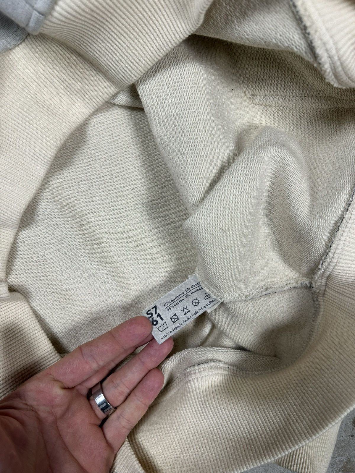 Other Vintage Y2K Blank Boxy Fit Heavyweight Hoodie Sweatshirt Size US M / EU 48-50 / 2 - 10 Thumbnail