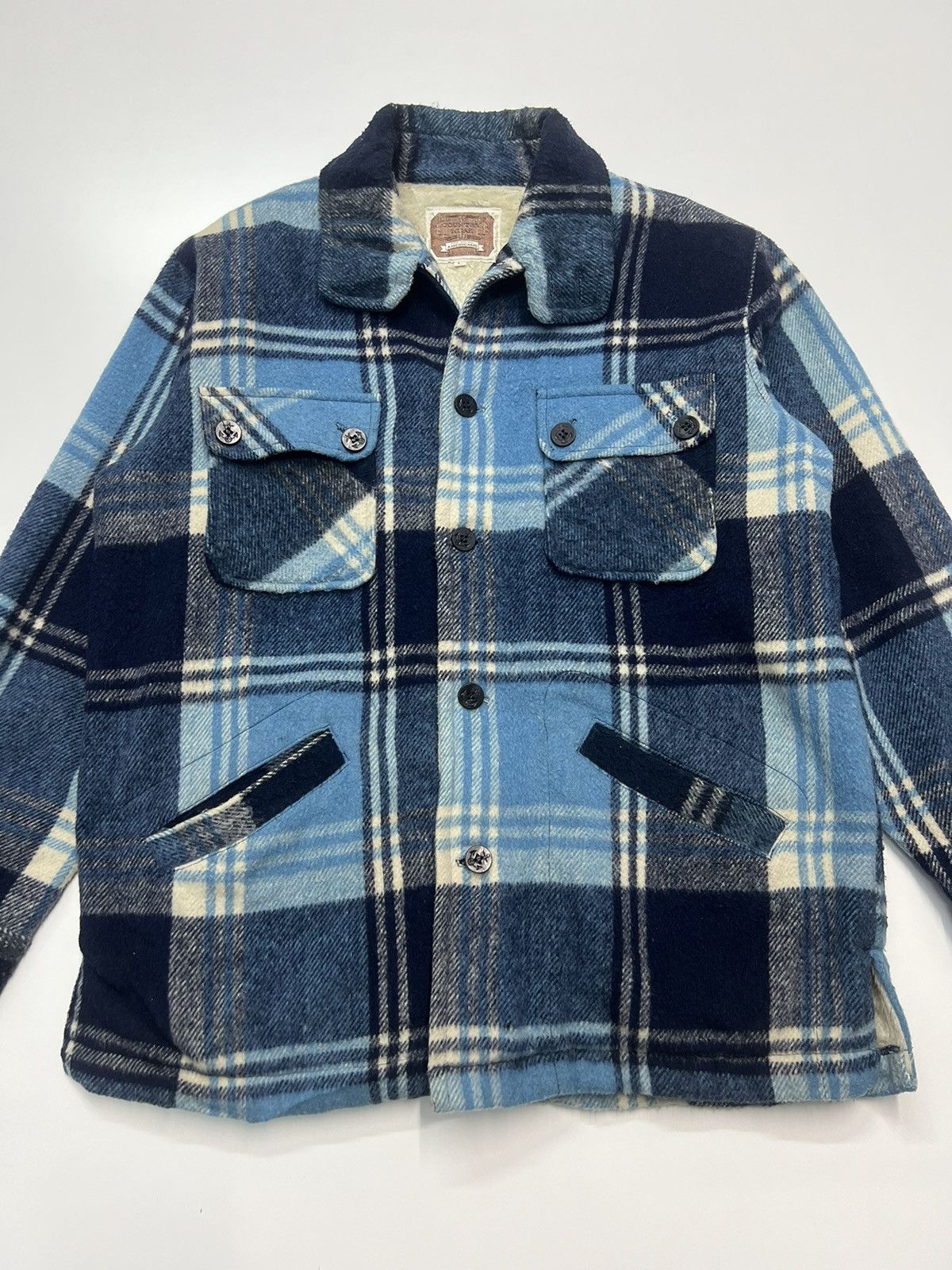 Japanese Brand COUNTRY WEAR JACKET WITH FLEECE LINED Size US L / EU 52-54 / 3 - 2 Thumbnail