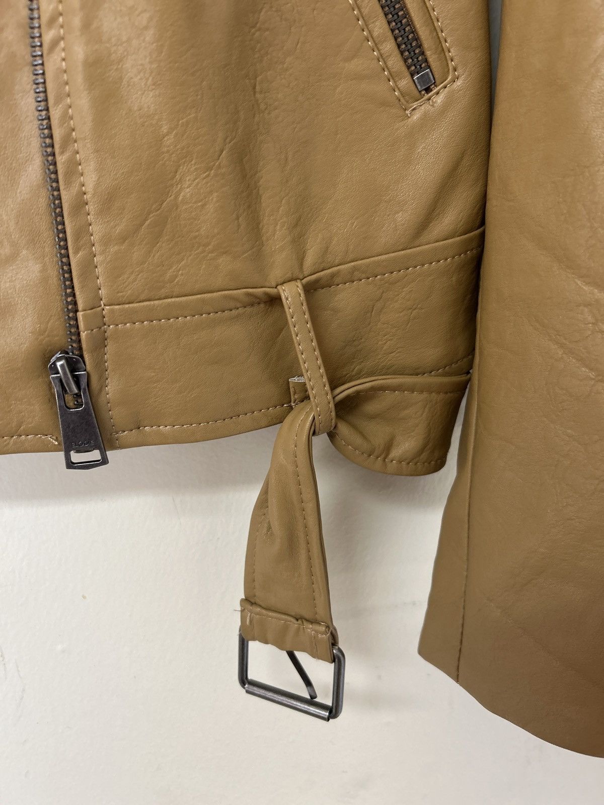 Other Women’s Tan Elodie faux leather jacket Small Size S / US 4 / IT 40 - 7 Thumbnail
