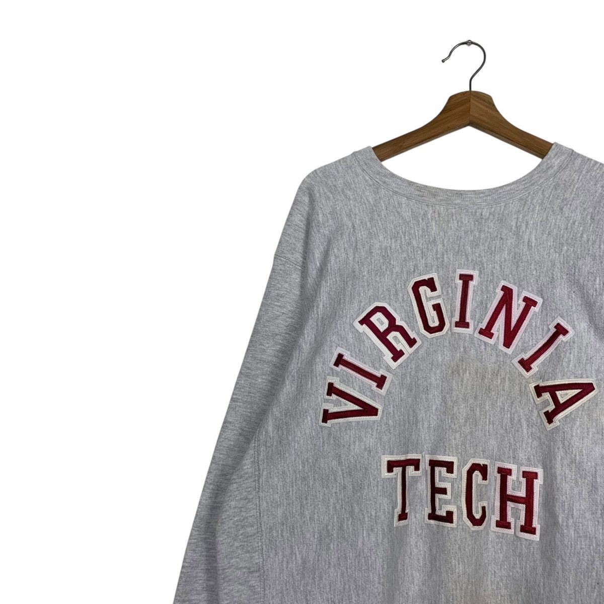 Champion Vintage 80s Champion Reverse Weave Virginia Tech Sweatshirt Size US XL / EU 56 / 4 - 6 Thumbnail