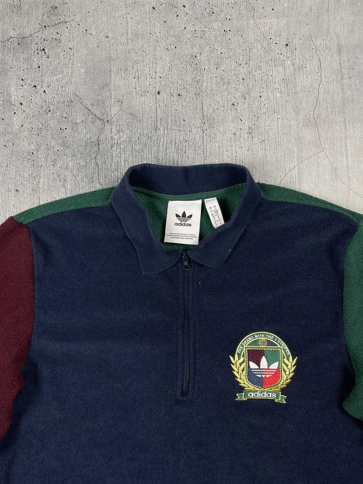 Adidas × Vintage Fleece Sweatshirt Adidas Size US S / EU 44-46 / 1 - 2 Thumbnail