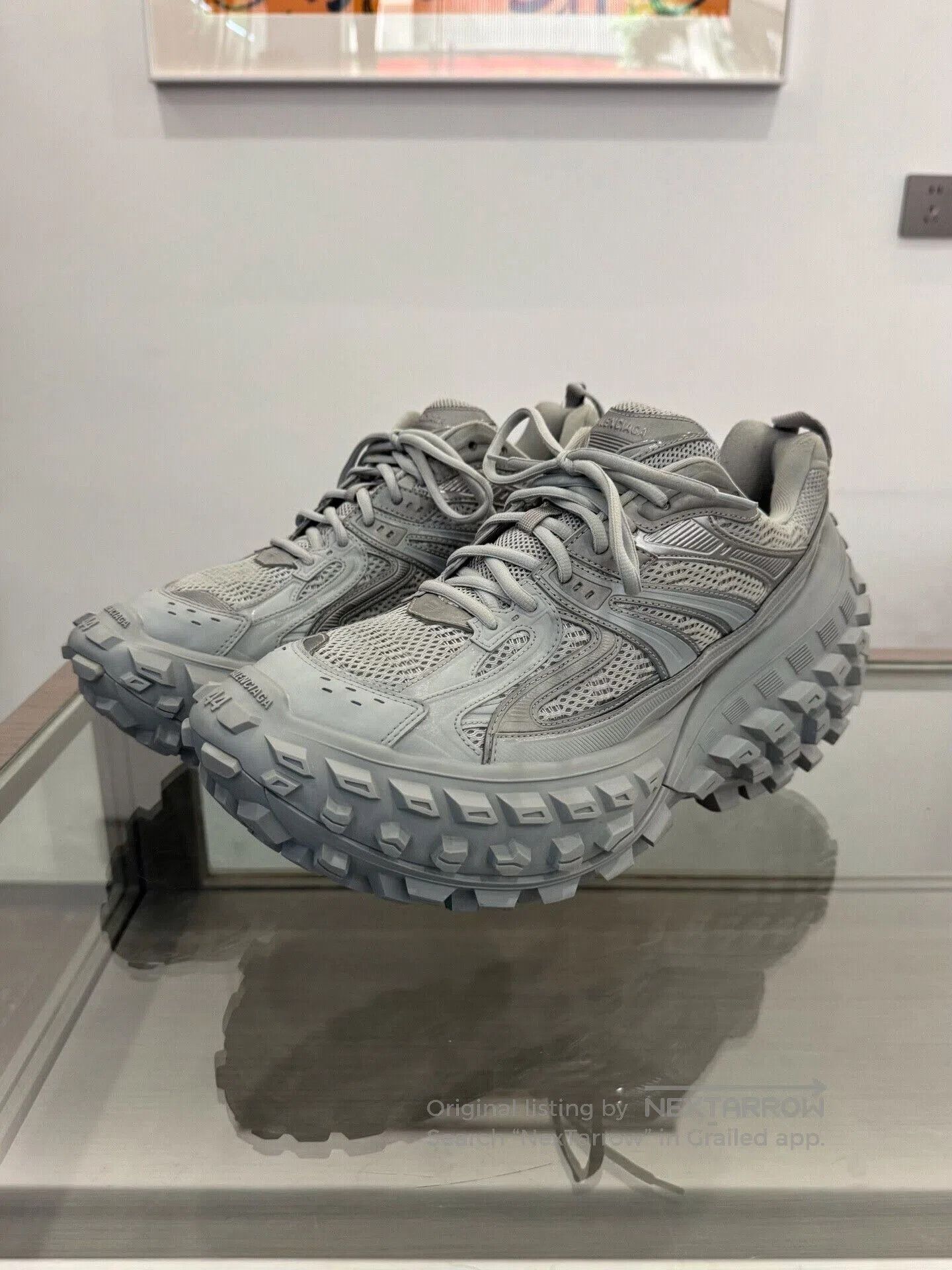 Balenciaga Balenciaga Bouncer Men's Gray Dad Shoes. Size US 10 / EU 43 - 1 Thumbnail