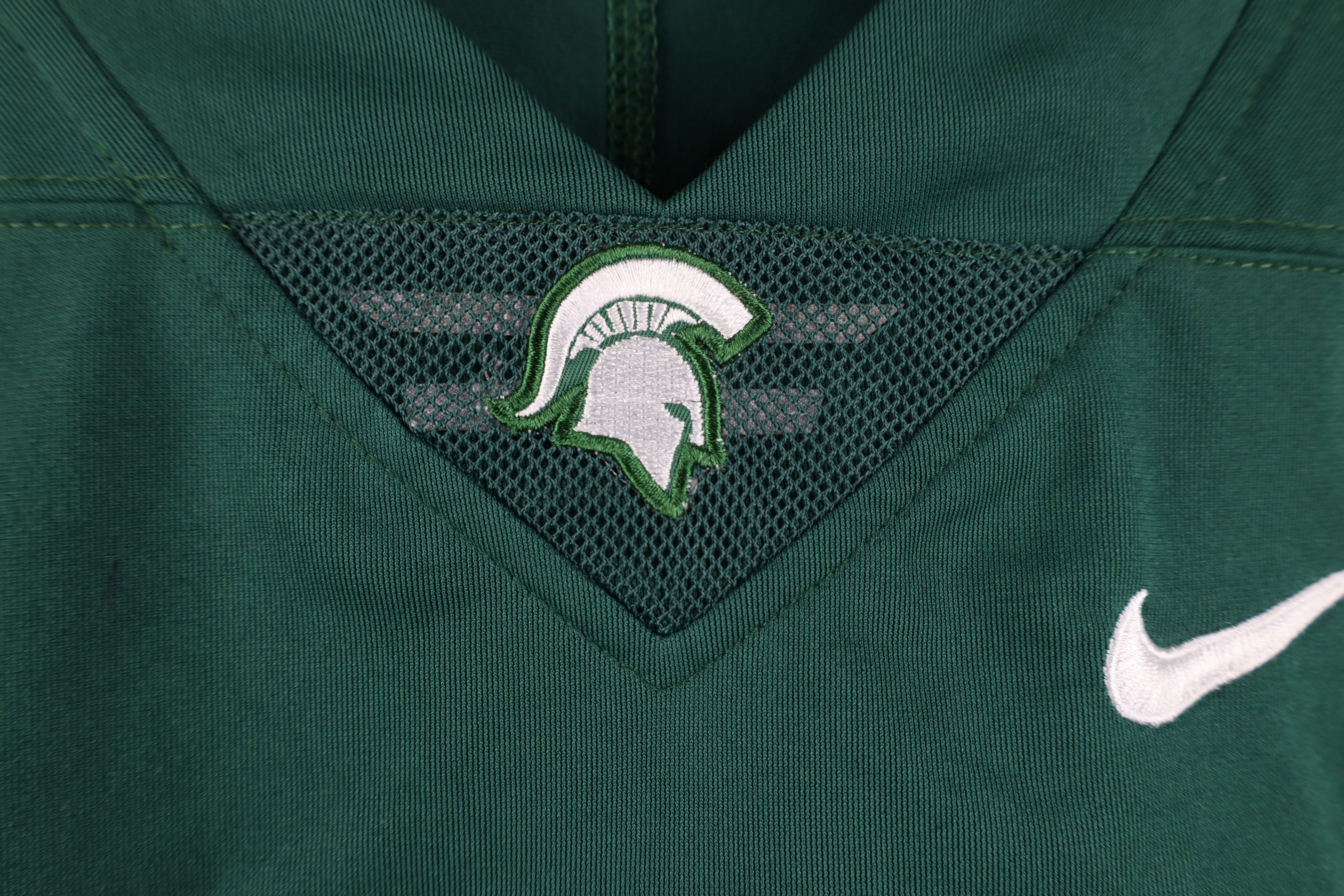 Nike Nike Labe Michigan State University Football Jersey Green #7 Size US S / EU 44-46 / 1 - 4 Thumbnail