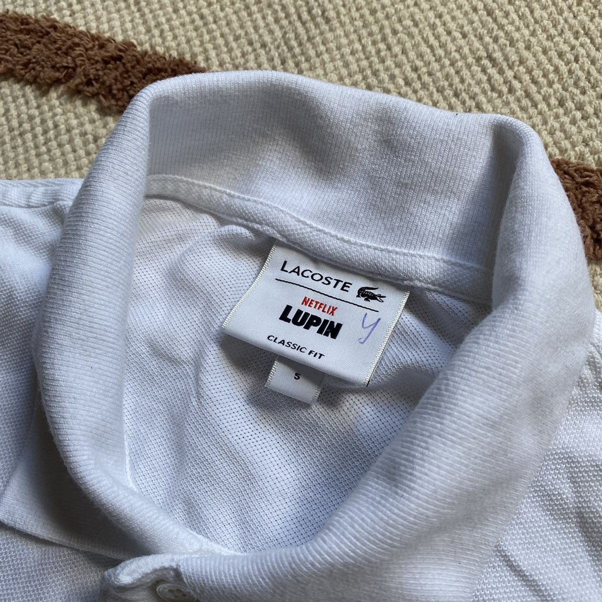 Lacoste LACOSTE NETFLIX LUPIN COLLABORATION POLO T SHIRT Size US L / EU 52-54 / 3 - 6 Thumbnail