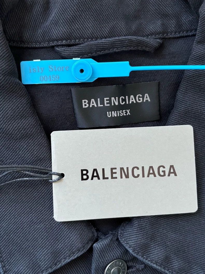Balenciaga Balenciaga Duct Jean Jacket Jacket Size US S / EU 44-46 / 1 - 3 Thumbnail