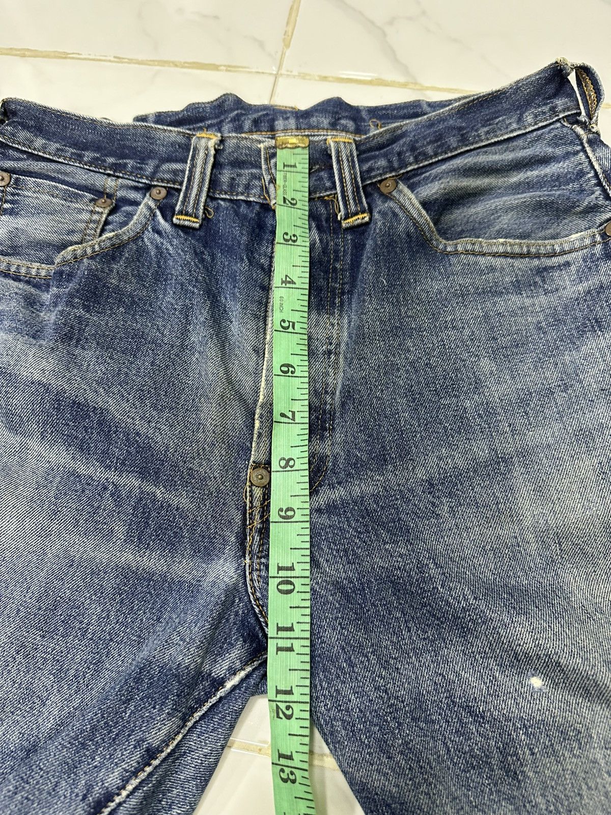 Levi's Vintage Big e pek 201 lvc buckle back 90s Size US 30 / EU 46 - 18 Thumbnail