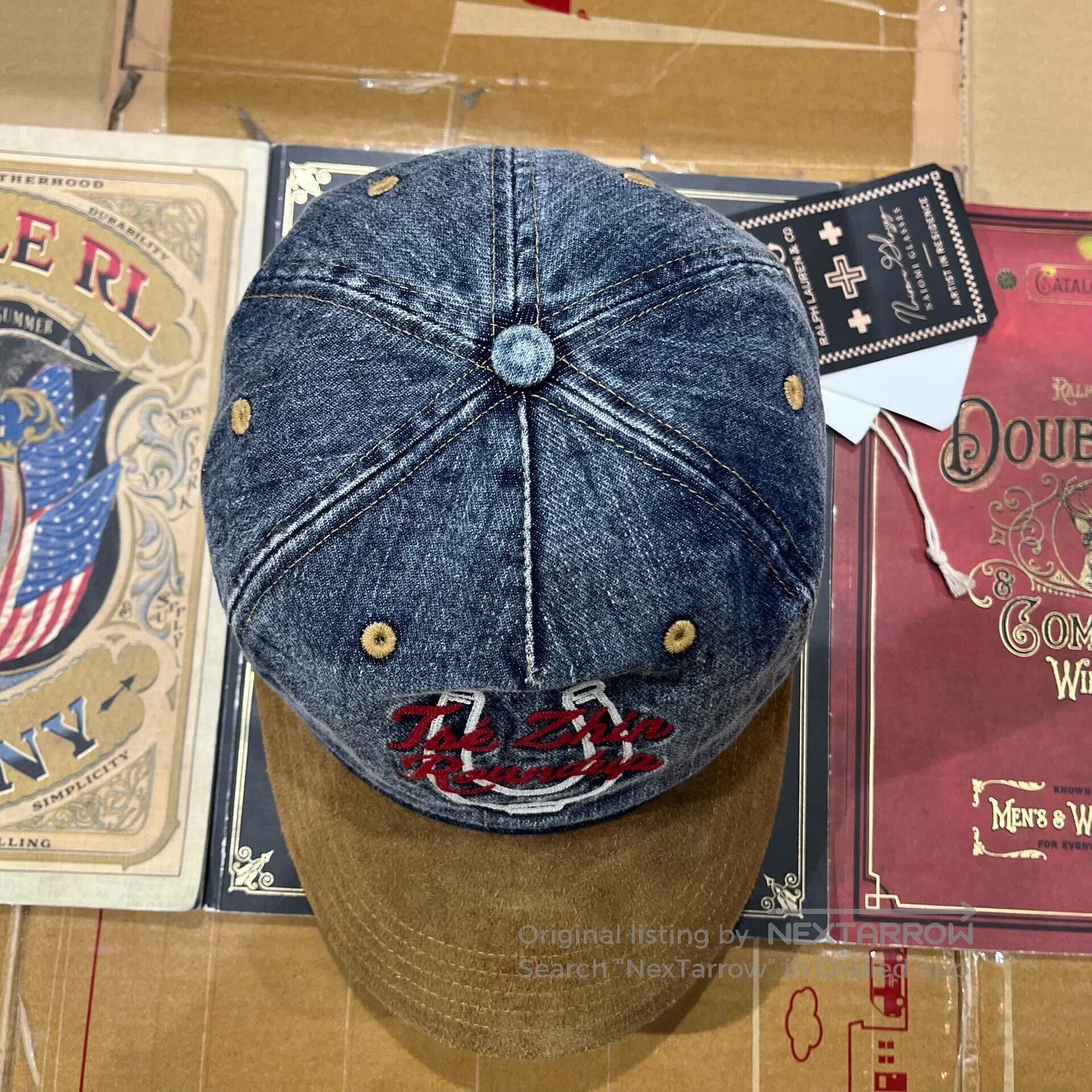 RRL Ralph Lauren Double RL Ralph Lauren Baseball Cap. Size ONE SIZE - 6 Thumbnail