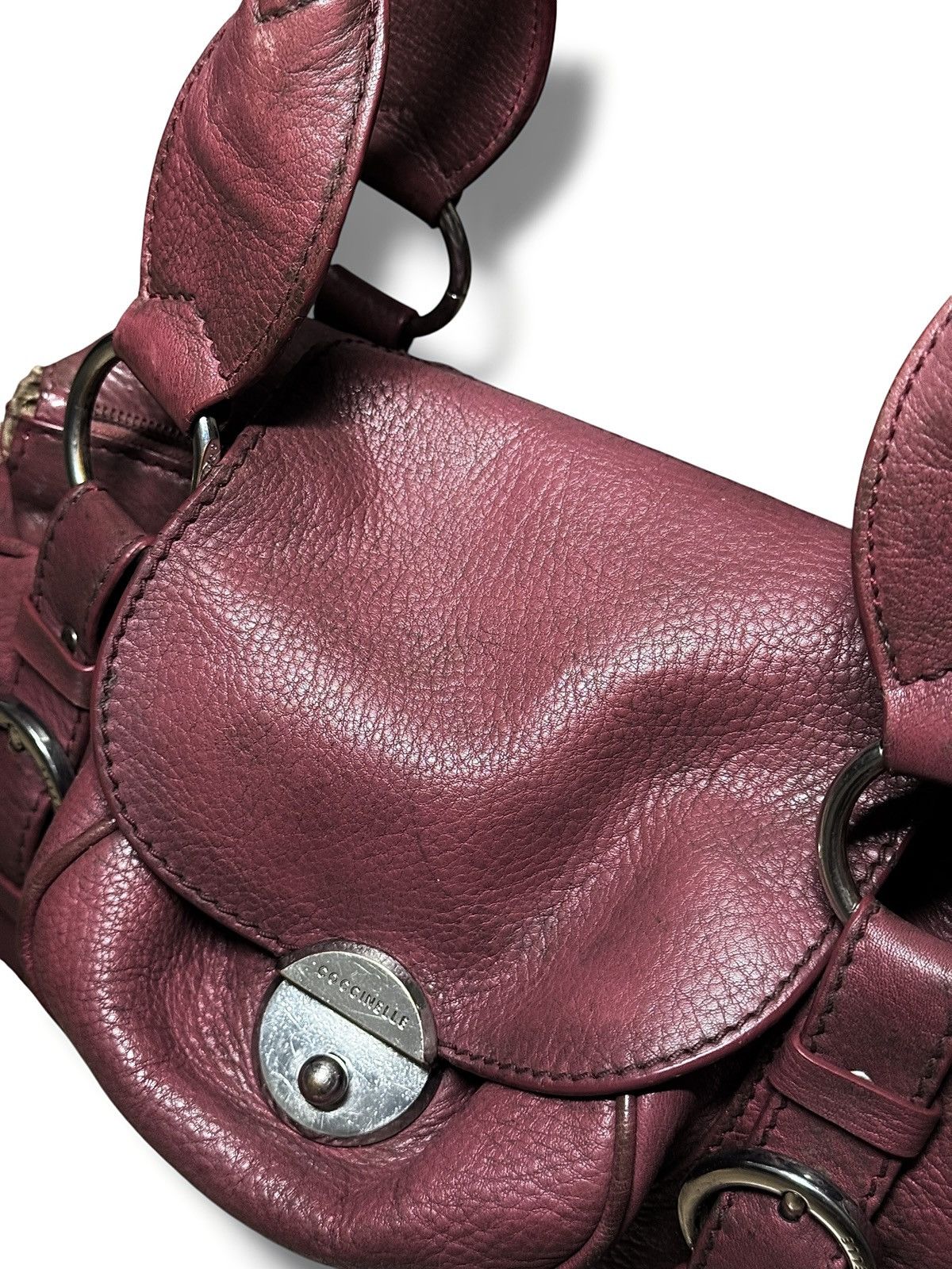 Vintage Vintage Coccinelle Leather Crossbody Bag Luxury Avantgarde Size ONE SIZE - 6 Thumbnail