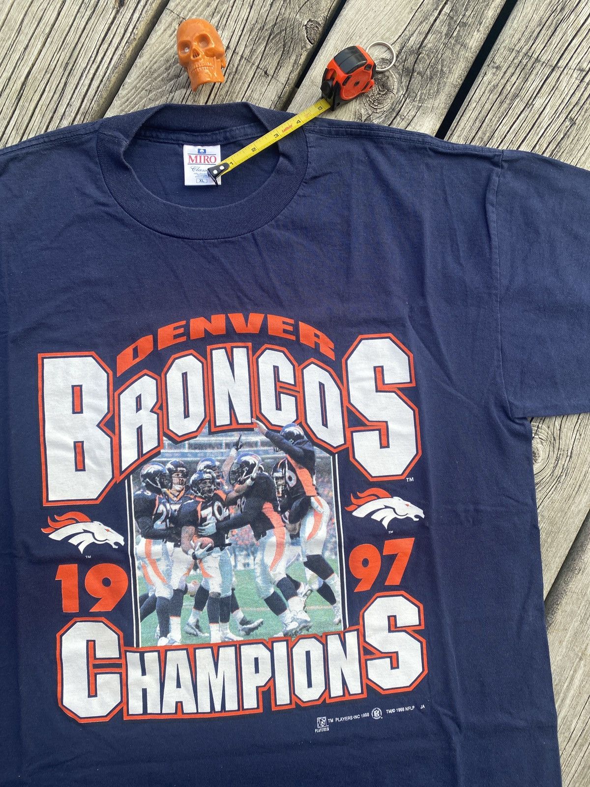 Vintage 1997 Denver Broncos Champions shirt sz XL Size US XL / EU 56 / 4 - 2 Thumbnail